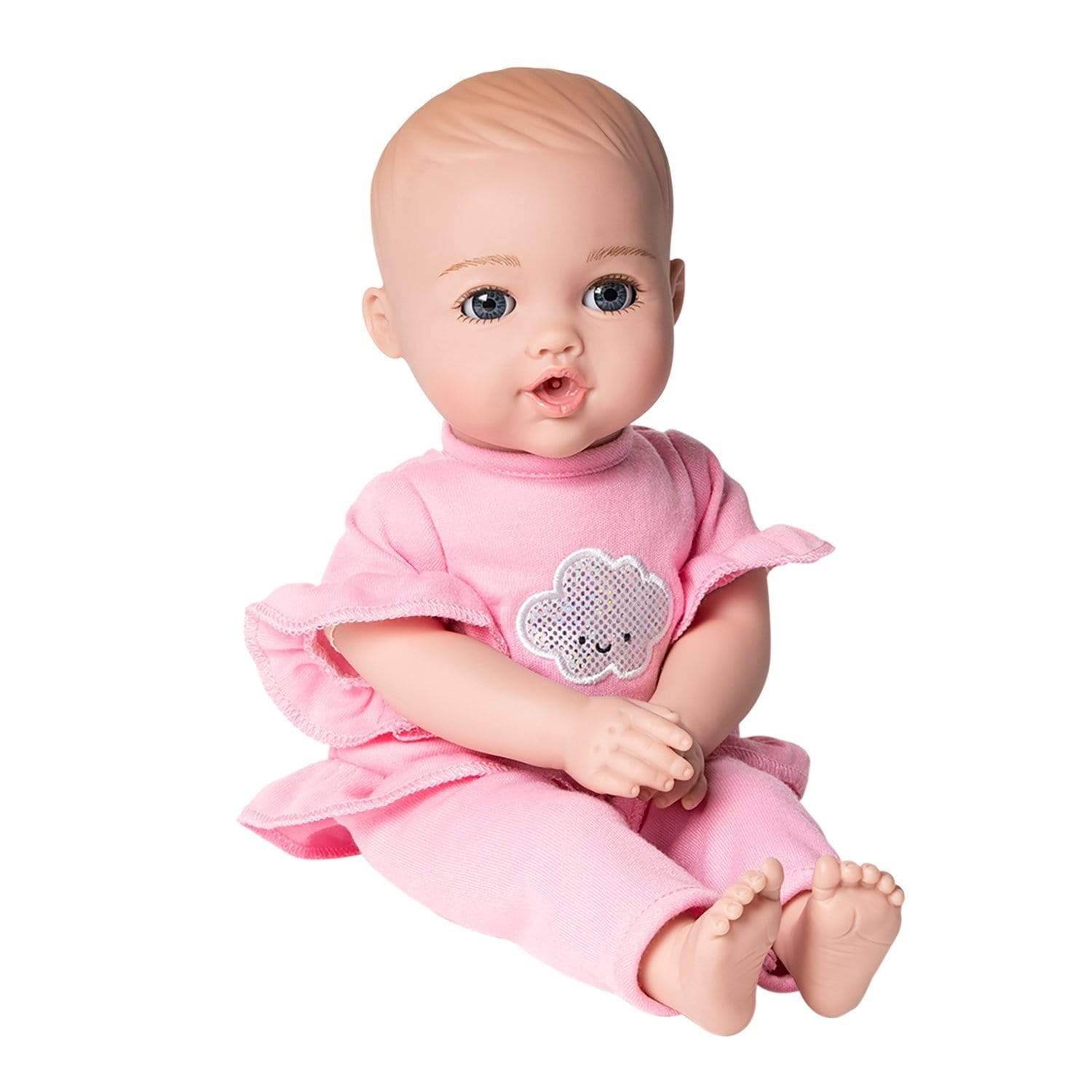 Adora NurtureTime Interactive Baby Doll, Clothes, & Accessories Set - Soft Pink - Image 10