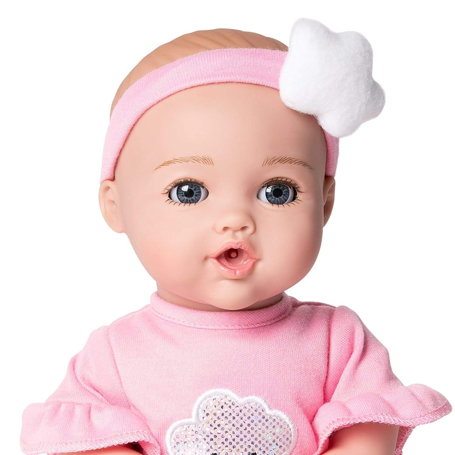 Adora NurtureTime Interactive Baby Doll, Clothes, & Accessories Set - Soft Pink - Image 3