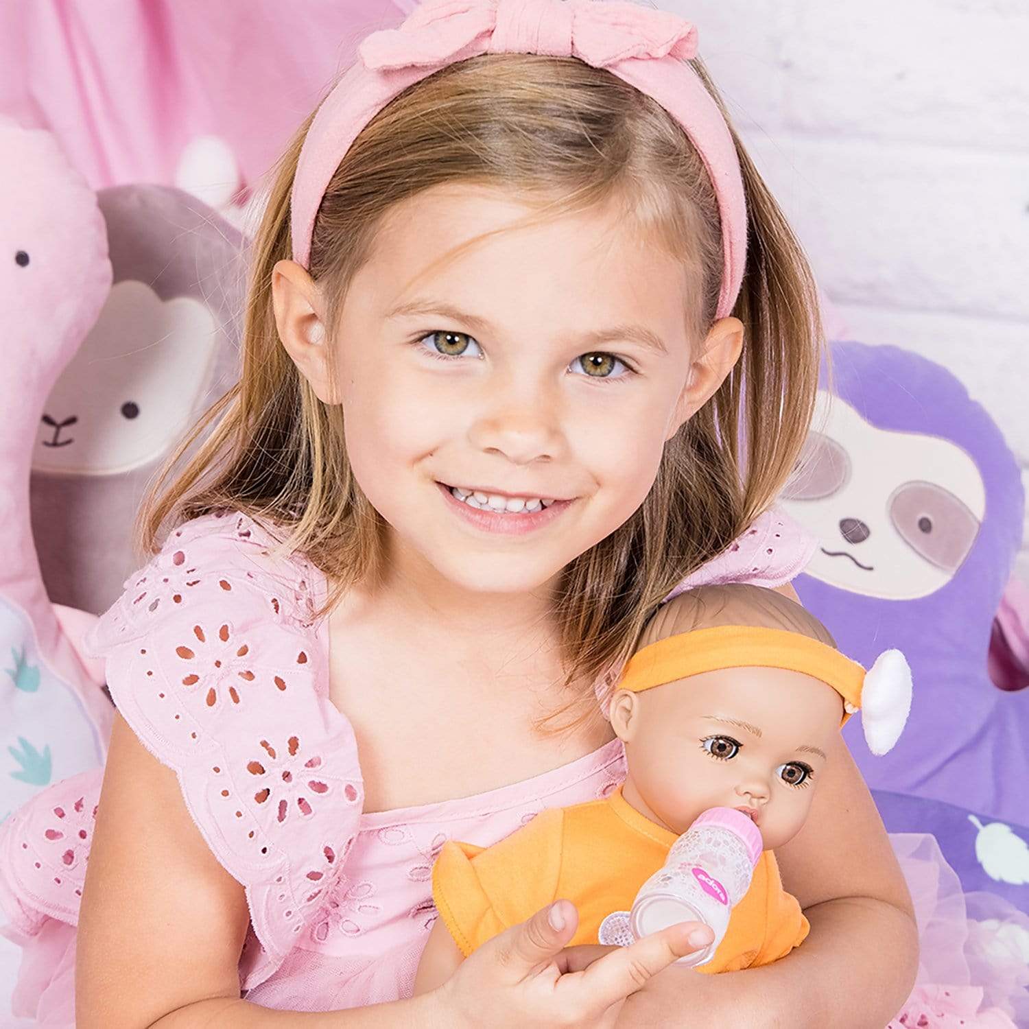 Adora NurtureTime Interactive Baby Doll, Clothes, & Accessories Set - Sweet Orange - Image 10