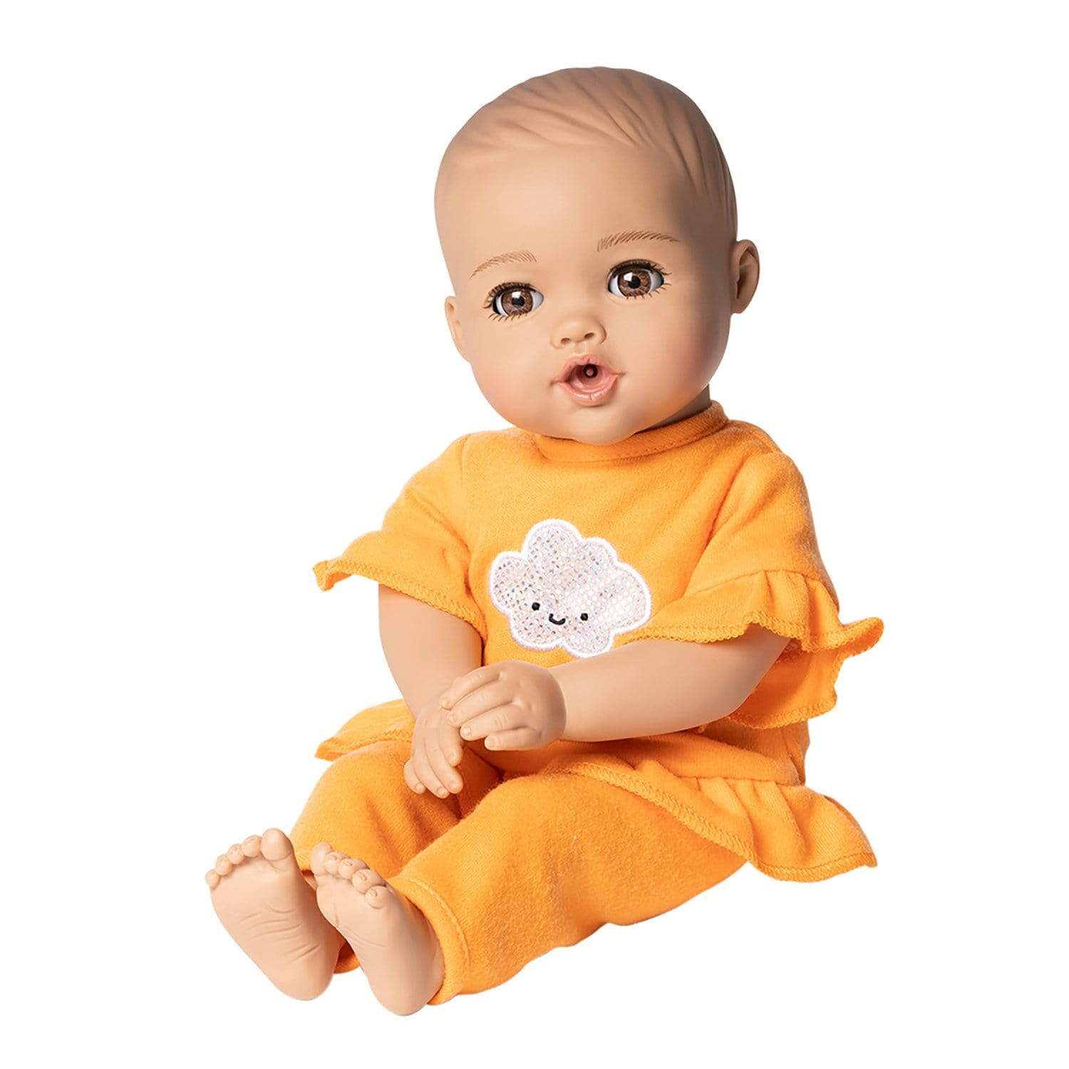 Adora NurtureTime Interactive Baby Doll, Clothes, & Accessories Set - Sweet Orange - Image 11