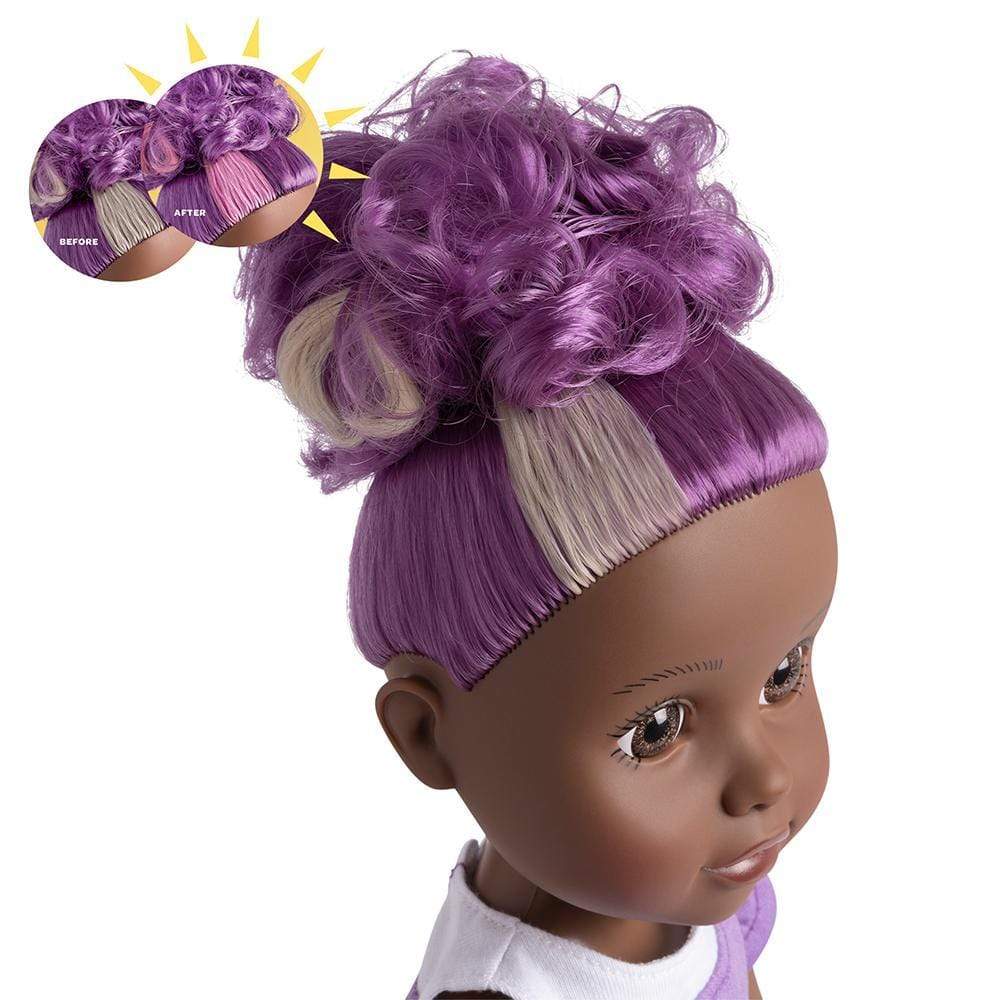Adora Be Bright Savannah Doll with Color-Changing Hair - Image 4