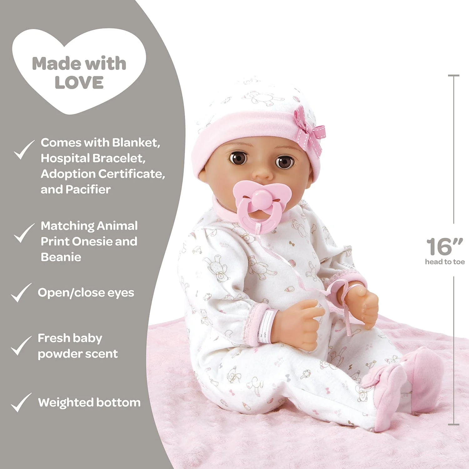 Adora Adoption Baby Cherish Doll Bundle - Image 6