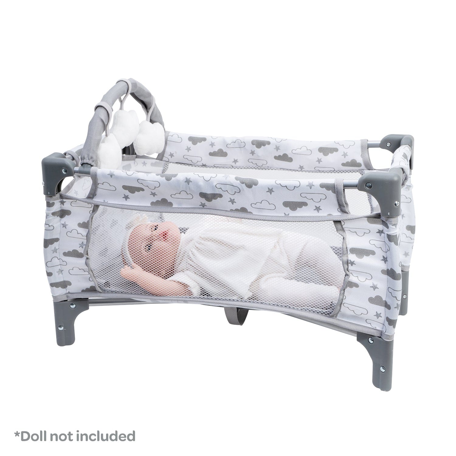 Adora Deluxe Baby Doll Pack-N-Play & Changing Table Set - Twinkle Stars - Image 10
