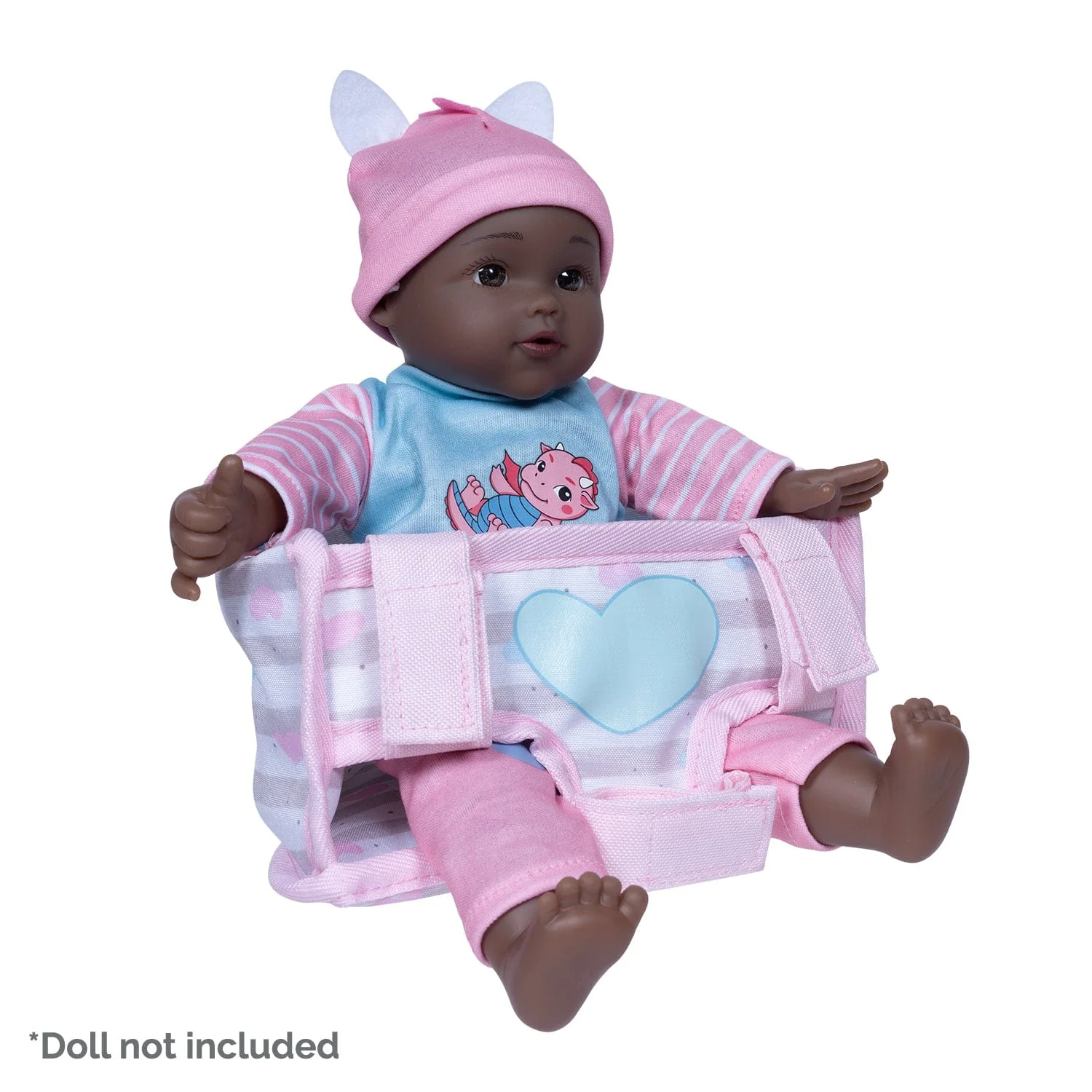 Adora Bicycle Doll Carrier - Classic Pastel Pink - Image 4