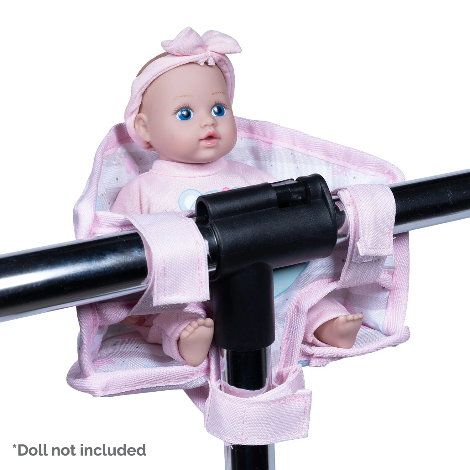 Adora Bicycle Doll Carrier - Classic Pastel Pink - Image 9