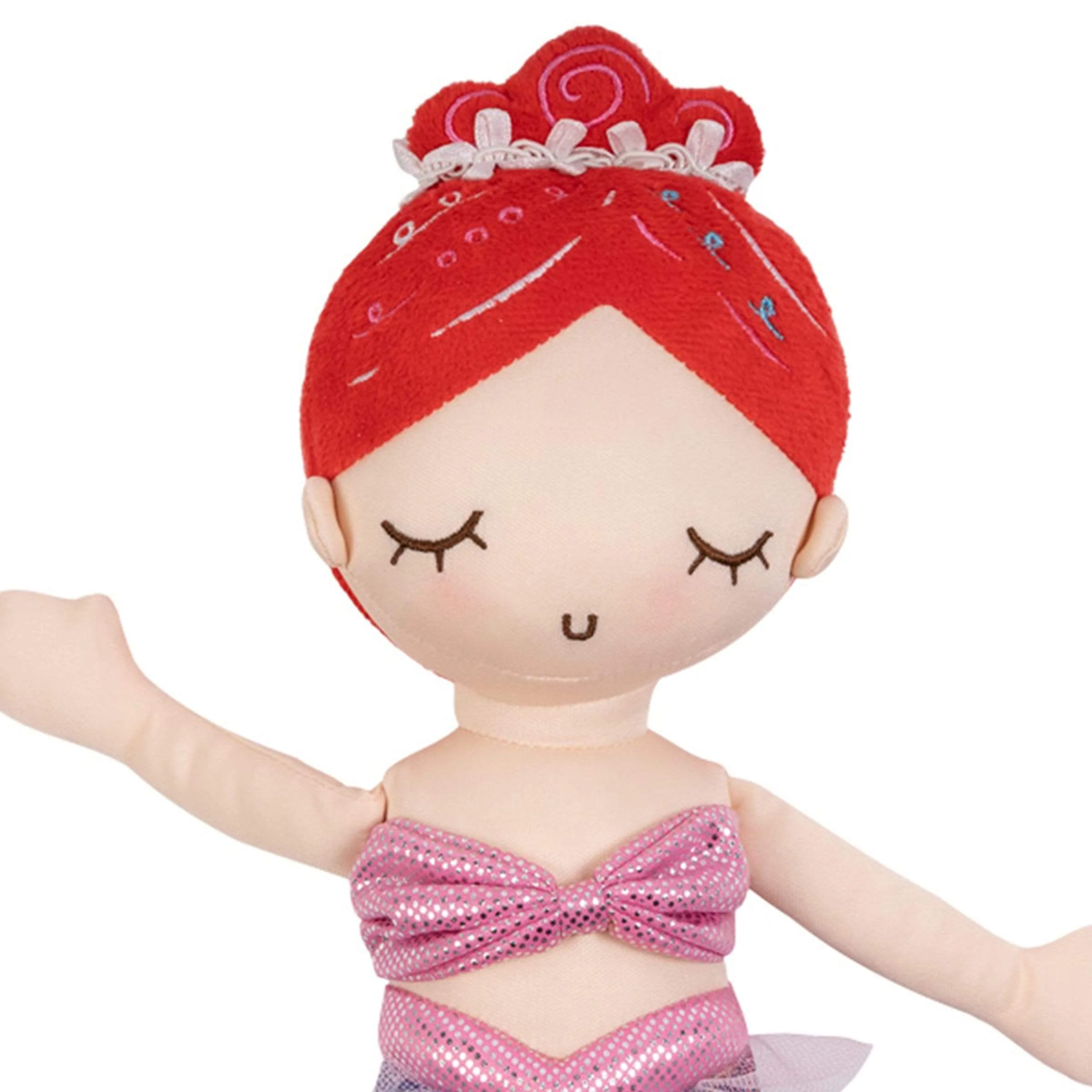Adora Mermaid Magic Doll Plush with Color-Changing Tail - Ariel - Image 3