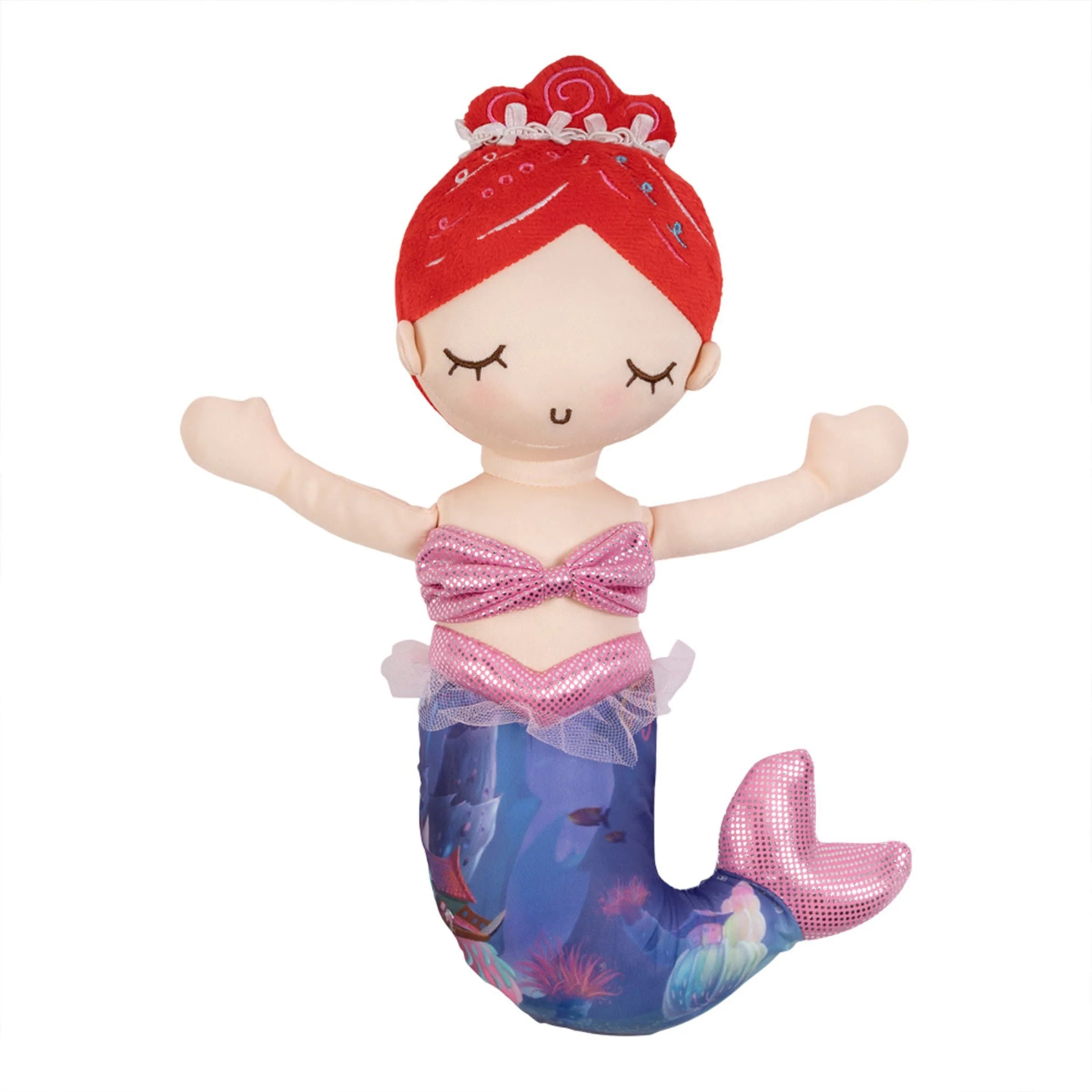 Adora Mermaid Magic Doll Plush with Color-Changing Tail - Ariel - Image 5