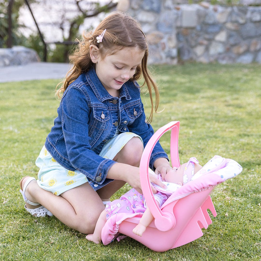 Adora Pink Blooms Car Seat Carrier - Image 4