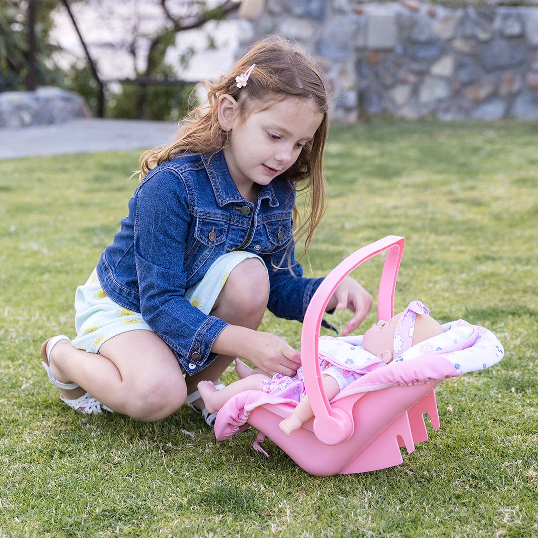 Adora Pink Blooms Car Seat Carrier - Image 5