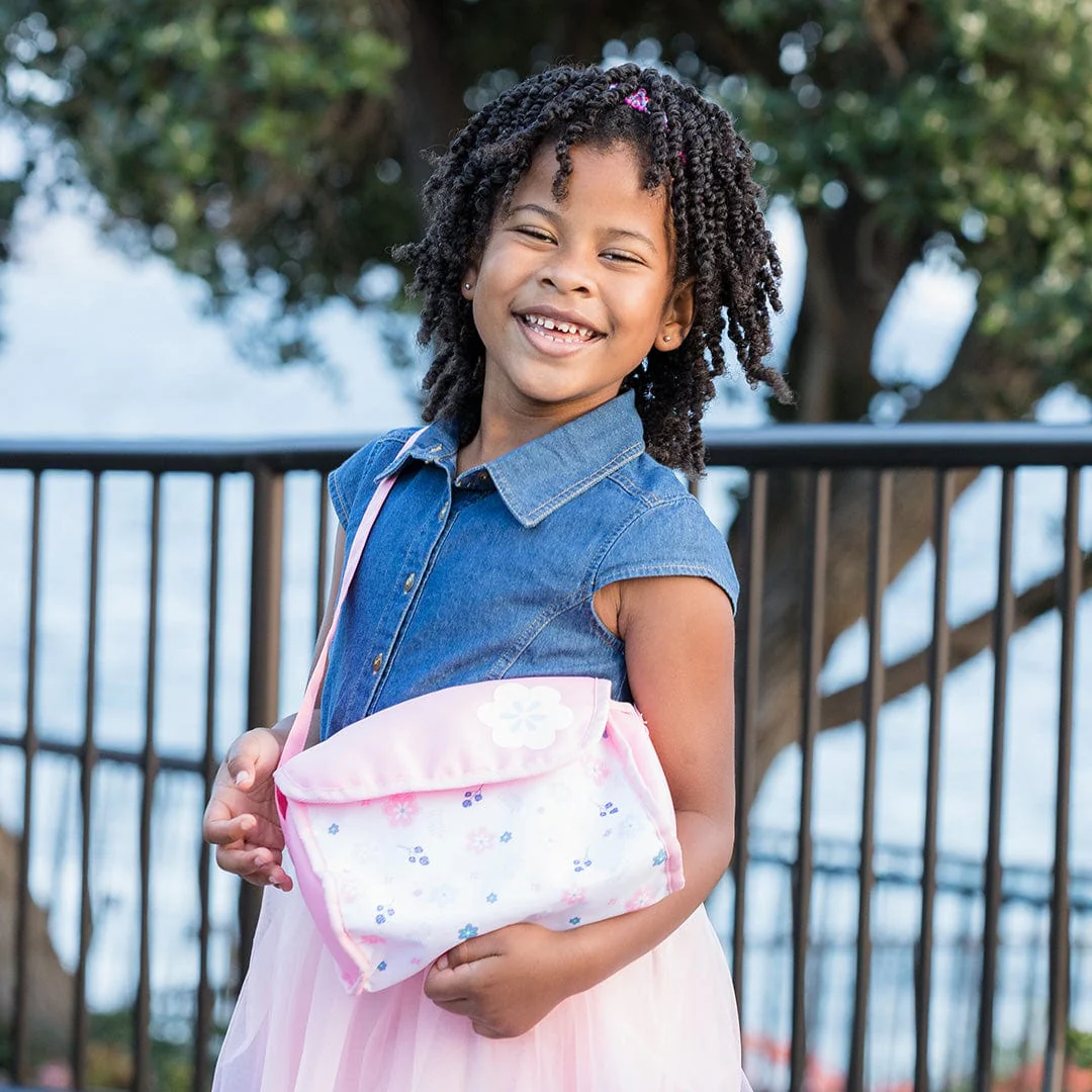 Adora Pink Blooms Diaper Bag - Image 3