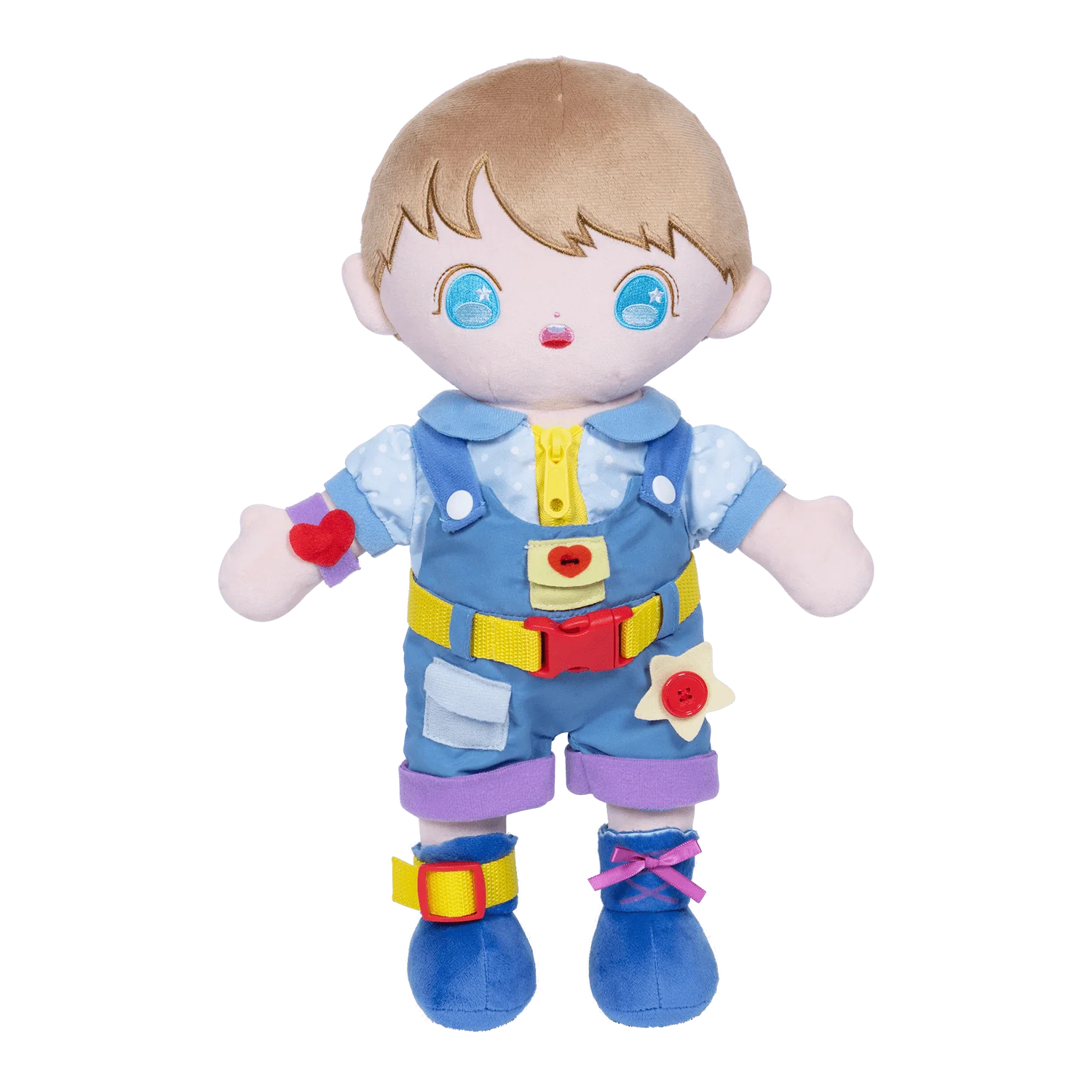 Adora Plush Montessori Toy Doll - Buckle N' Learn Liam - Image 12