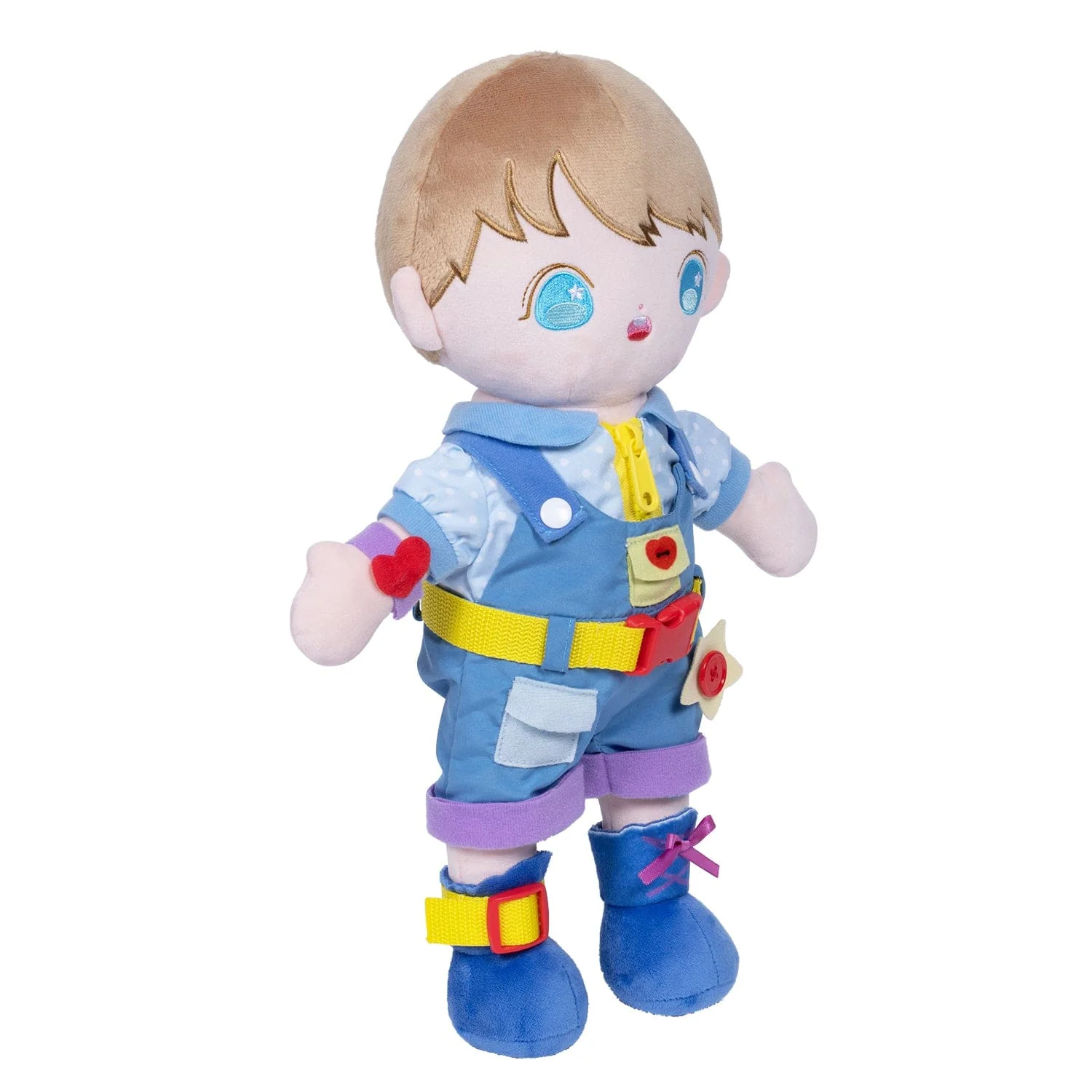 Adora Plush Montessori Toy Doll - Buckle N' Learn Liam - Image 6
