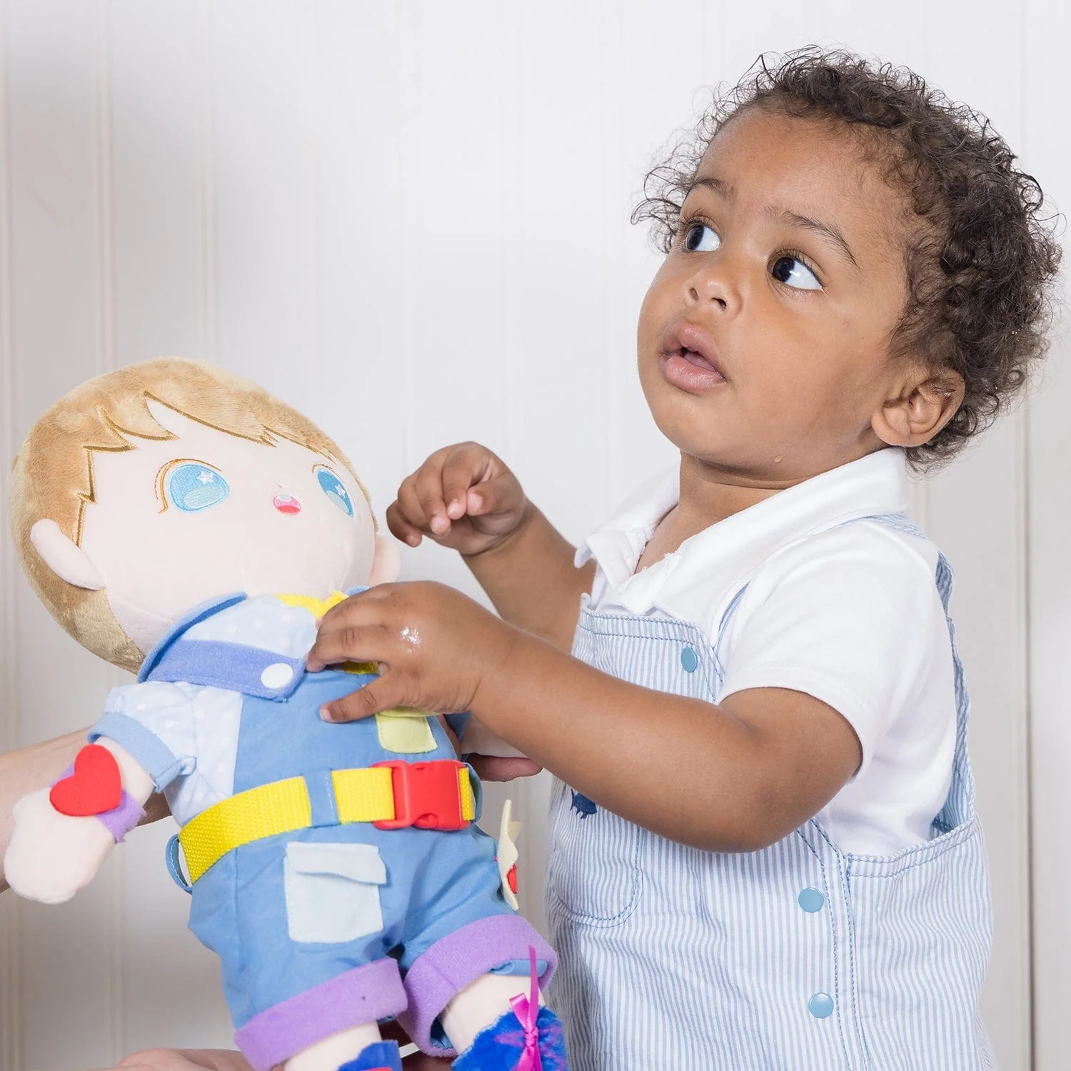 Adora Plush Montessori Toy Doll - Buckle N' Learn Liam - Image 7