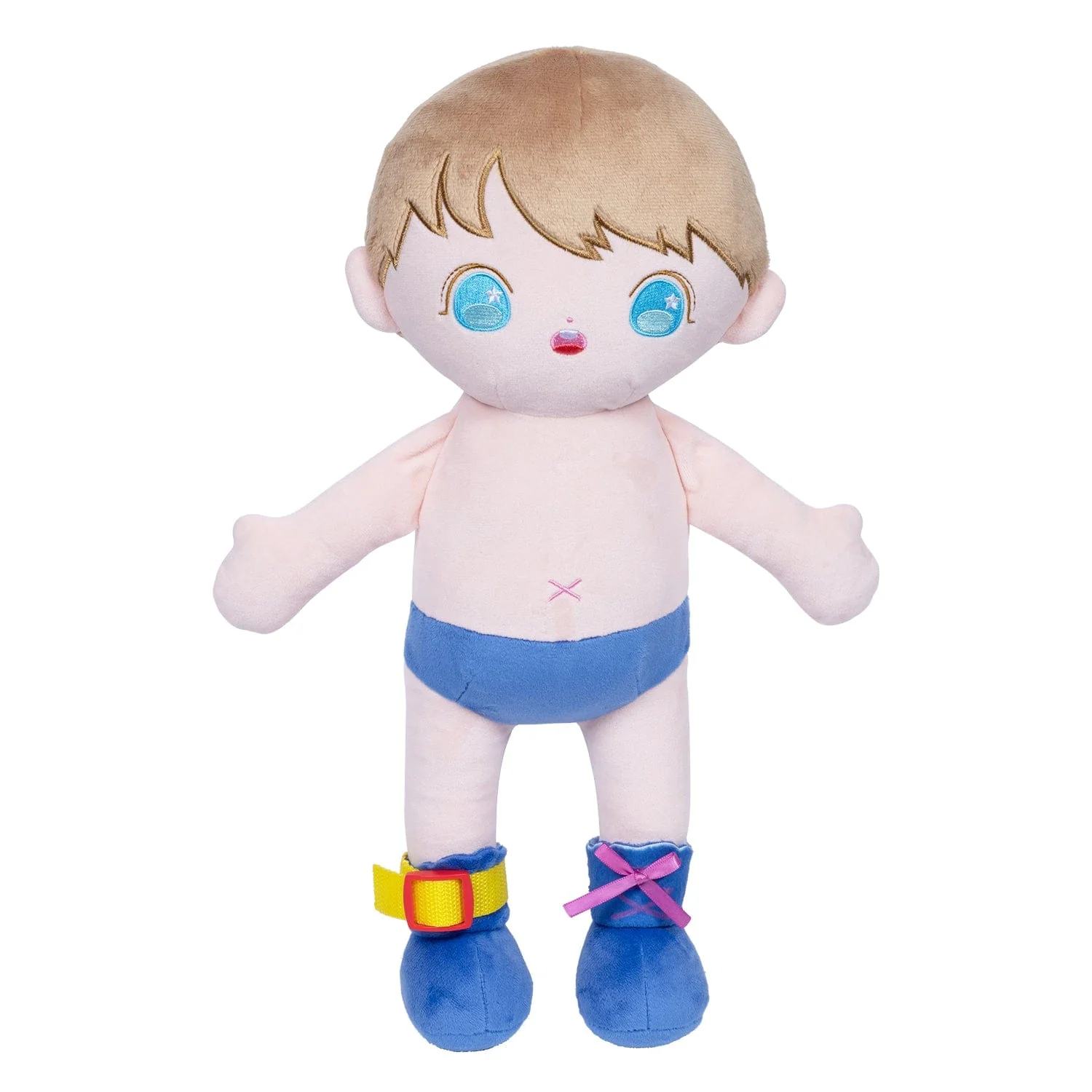 Adora Plush Montessori Toy Doll - Buckle N' Learn Liam - Image 8