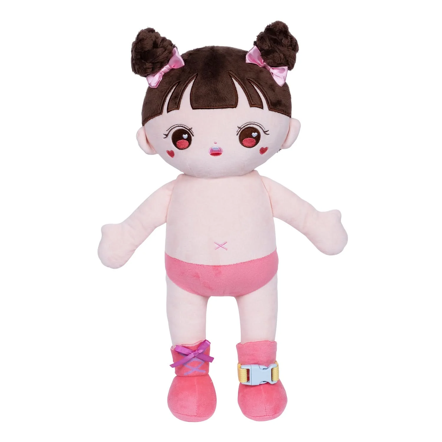 Adora Plush Montessori Toy Doll - Buckle N' Learn Mia - Image 9