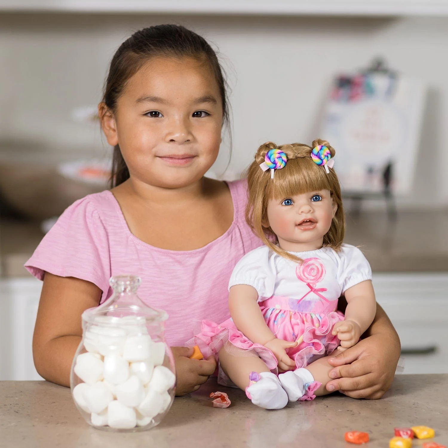 Adora ToddlerTime Baby Doll - Candy Carolyn Doll, Clothes & Accessories Set - Image 3