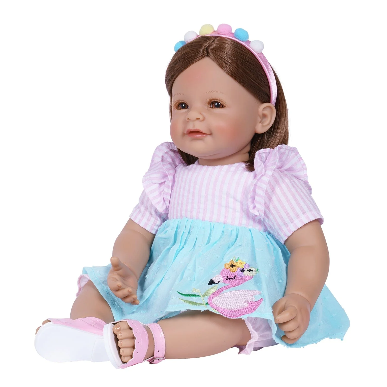 Adora ToddlerTime Baby Doll - Summer Flamingo Doll, Clothes & Accessories Set - Image 10