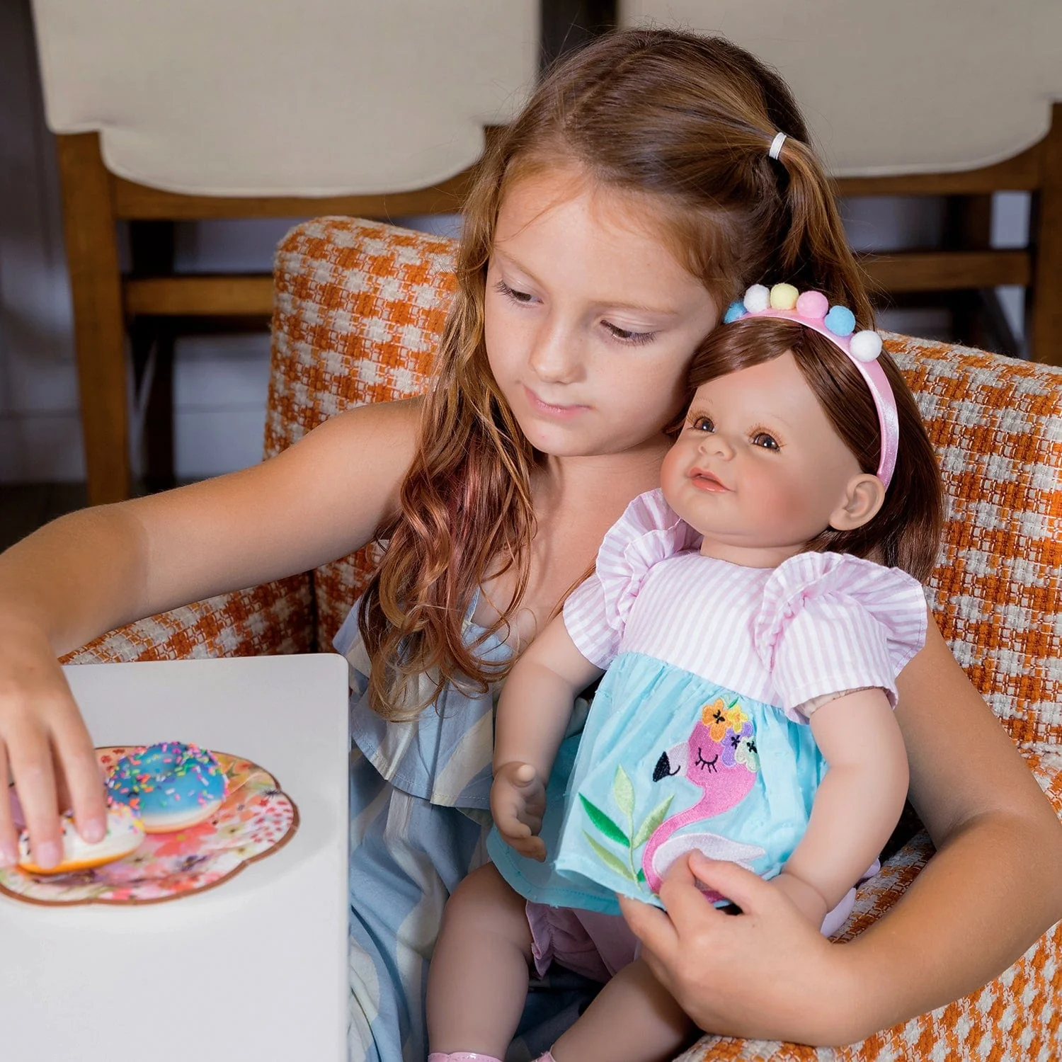 Adora ToddlerTime Baby Doll - Summer Flamingo Doll, Clothes & Accessories Set - Image 3