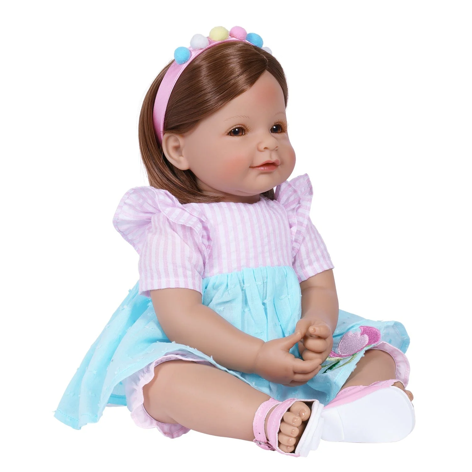 Adora ToddlerTime Baby Doll - Summer Flamingo Doll, Clothes & Accessories Set - Image 6