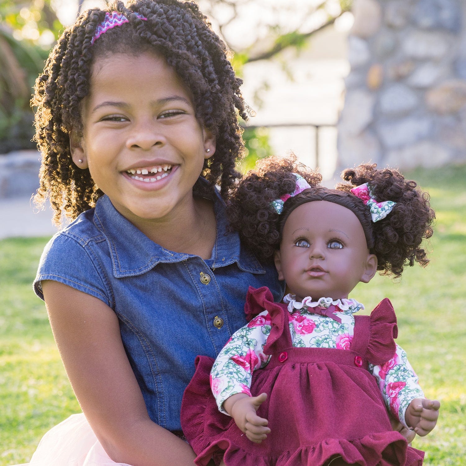 Adora Toddlertime Cranberry Kisses African American Baby Doll, Doll Clothes & Accessories Set - Image 3