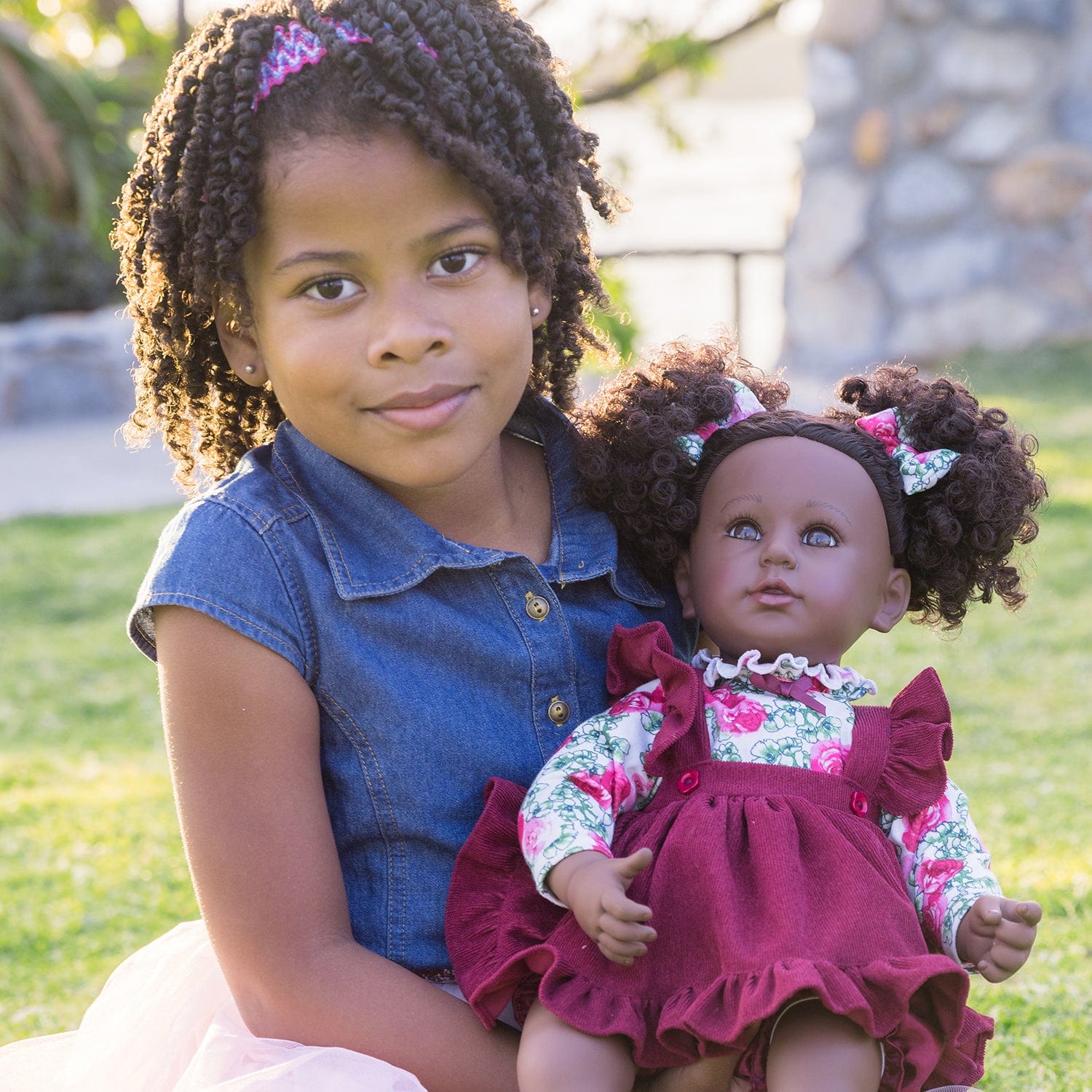 Adora Toddlertime Cranberry Kisses African American Baby Doll, Doll Clothes & Accessories Set - Image 6
