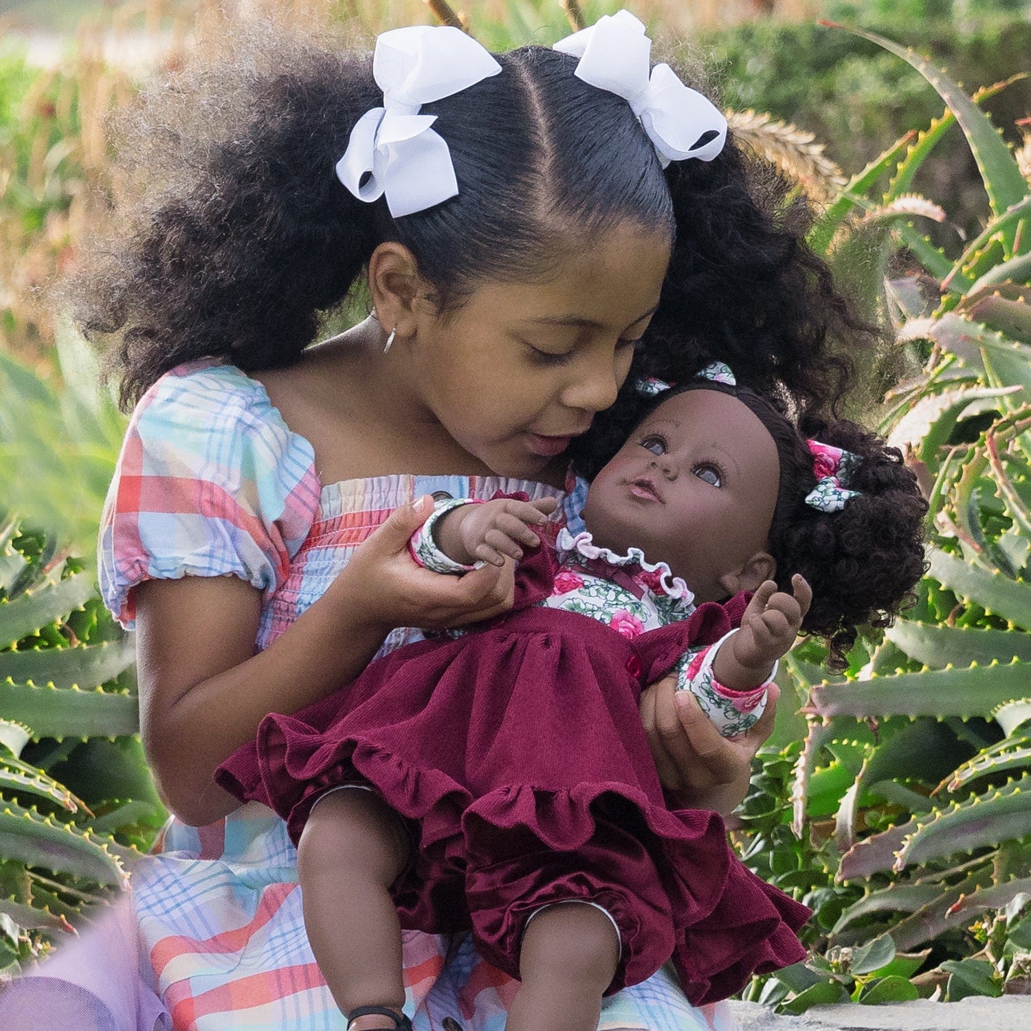 Adora Toddlertime Cranberry Kisses African American Baby Doll, Doll Clothes & Accessories Set - Image 8