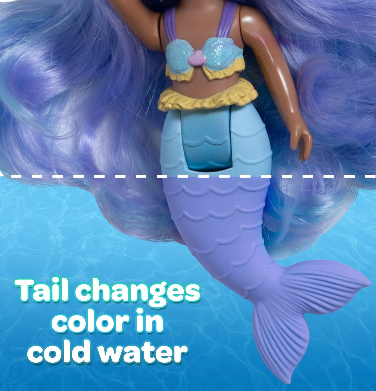 Adora Water Wonder Color-Changing Mermaid Dolls, 3-Piece Set - Image 8
