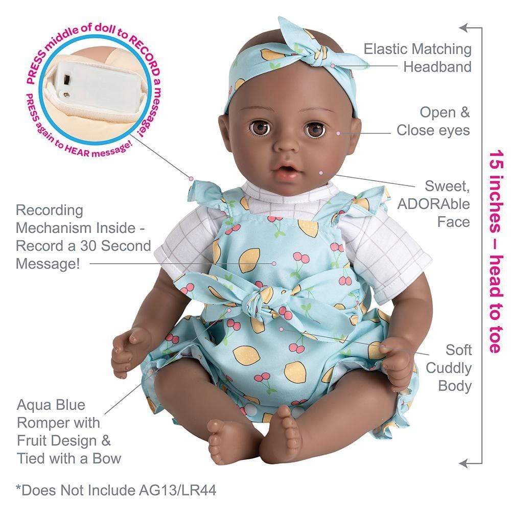 Adora Wrapped in Love Sweetheart Baby with Voice Recorder - Image 4