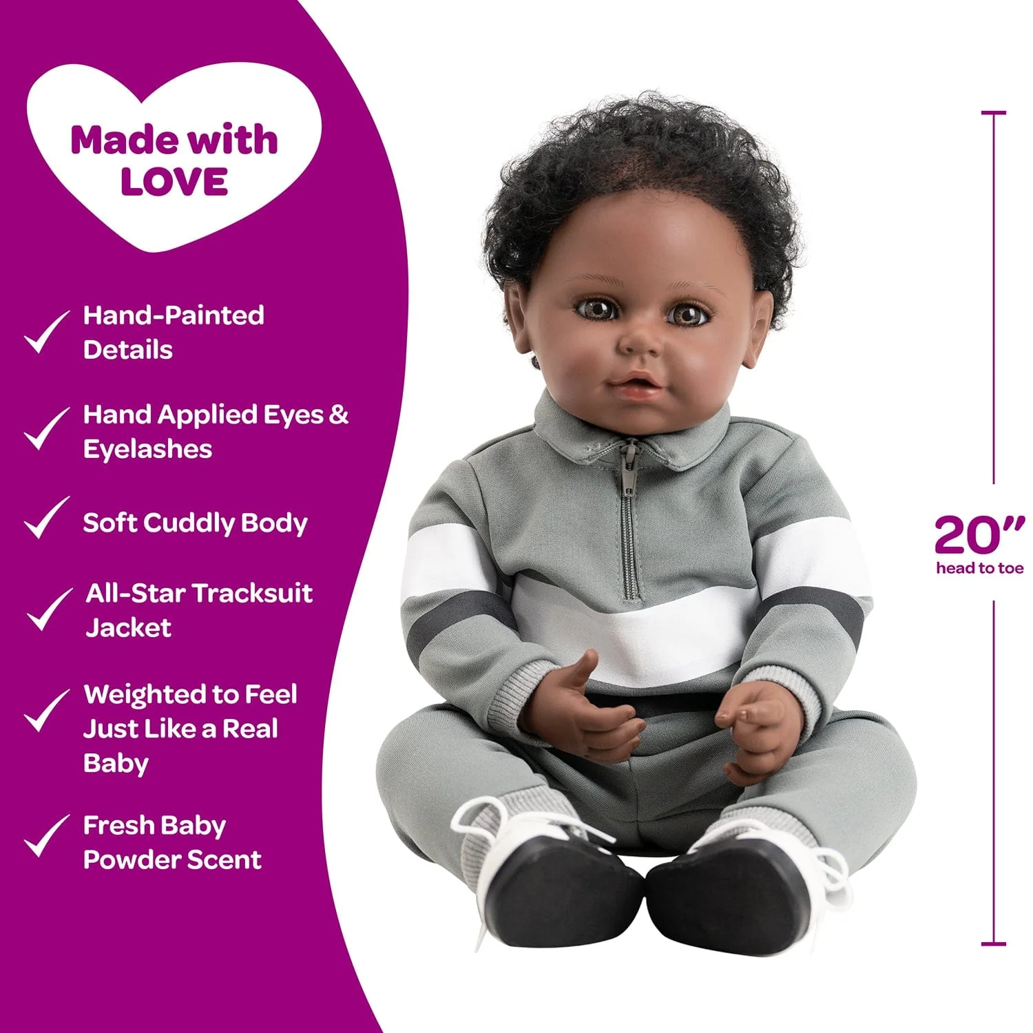 Adora Toddlertime All Star Boy Baby Doll, Doll Clothes & Accessories Set - Image 5