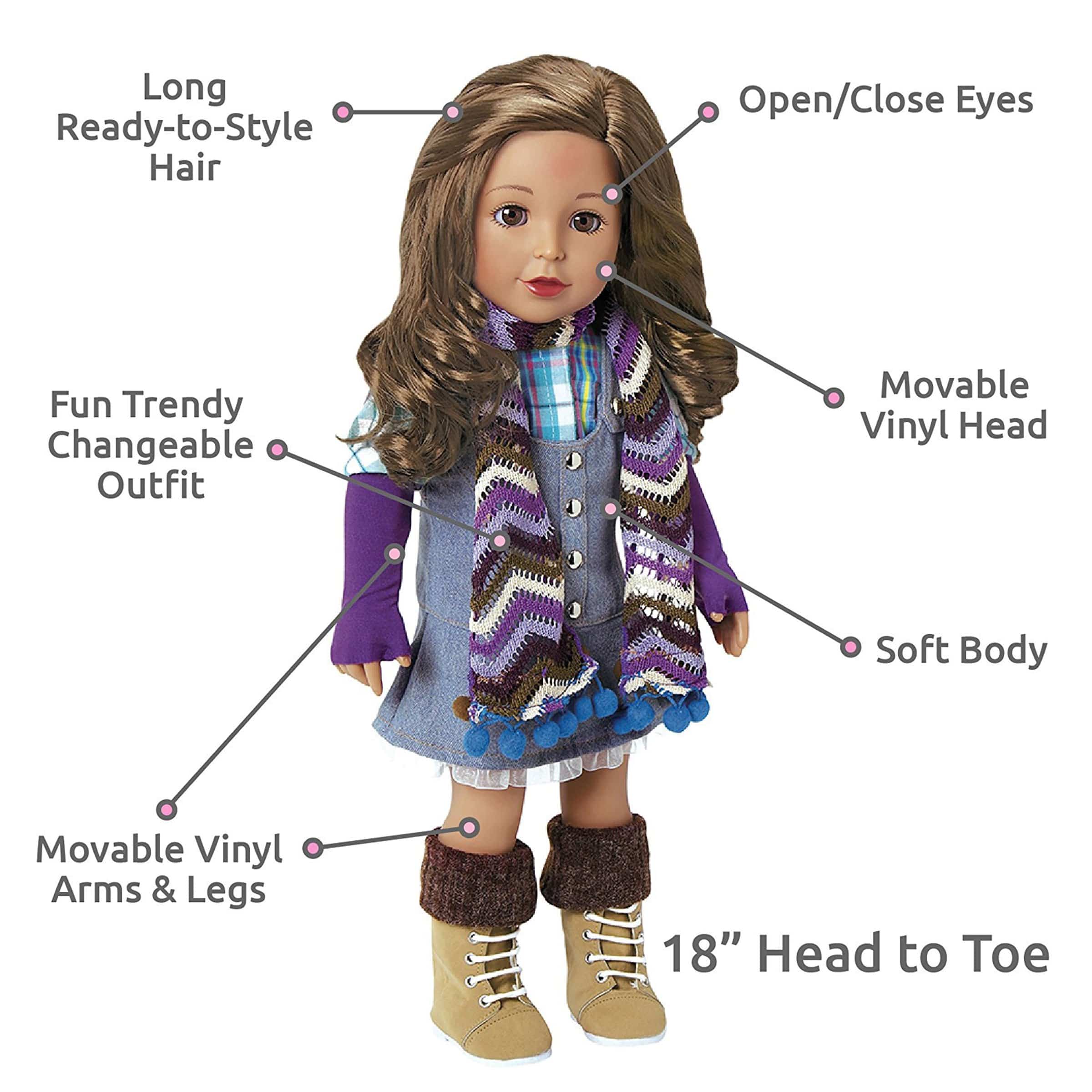 Amazing Girls 18 Inch Doll Ava (Amazon Exclusive) - Image 3