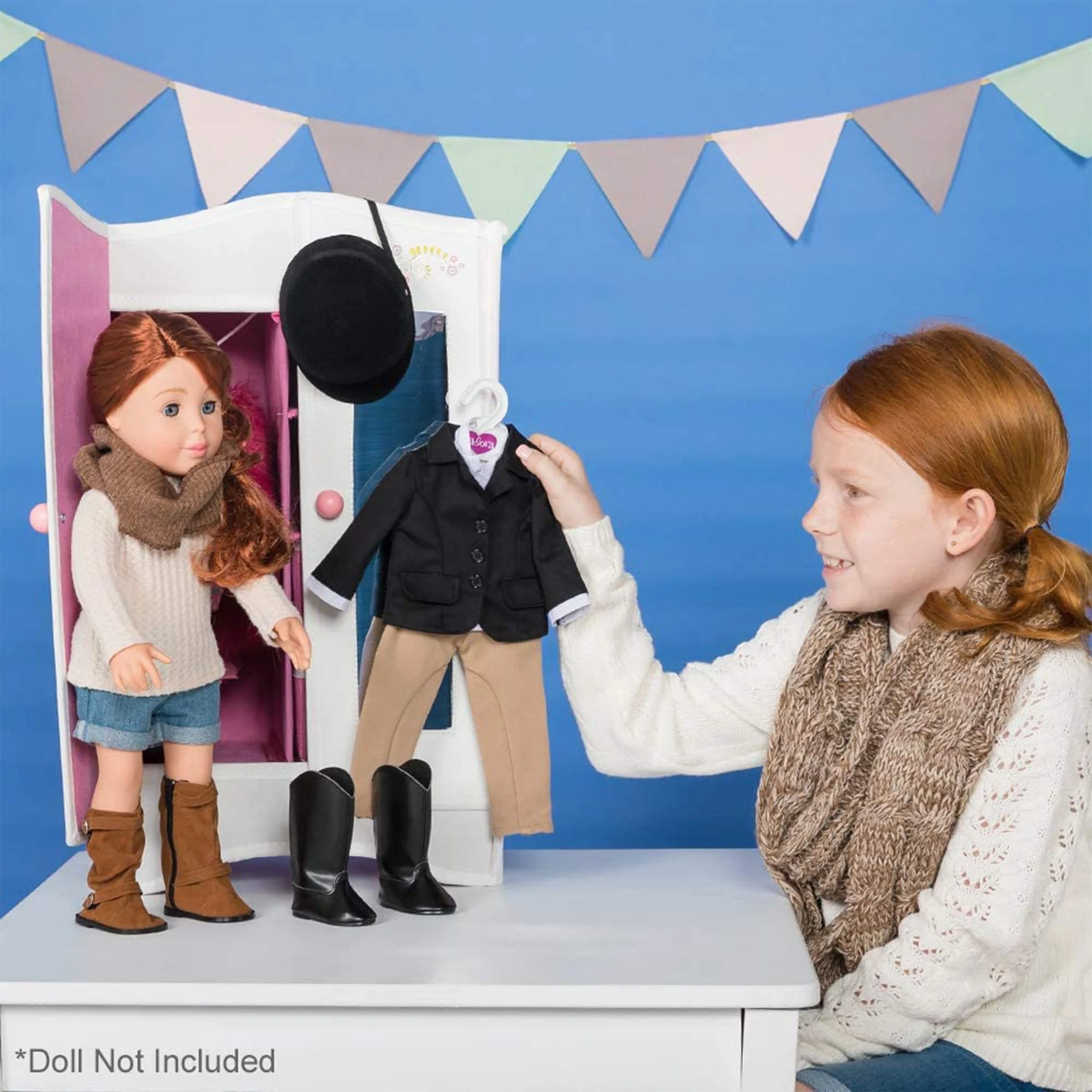 Amazing Girls 18 inch Doll Clothes - Equestrian Riding Outfit (Amazon Exclusive) - Image 4