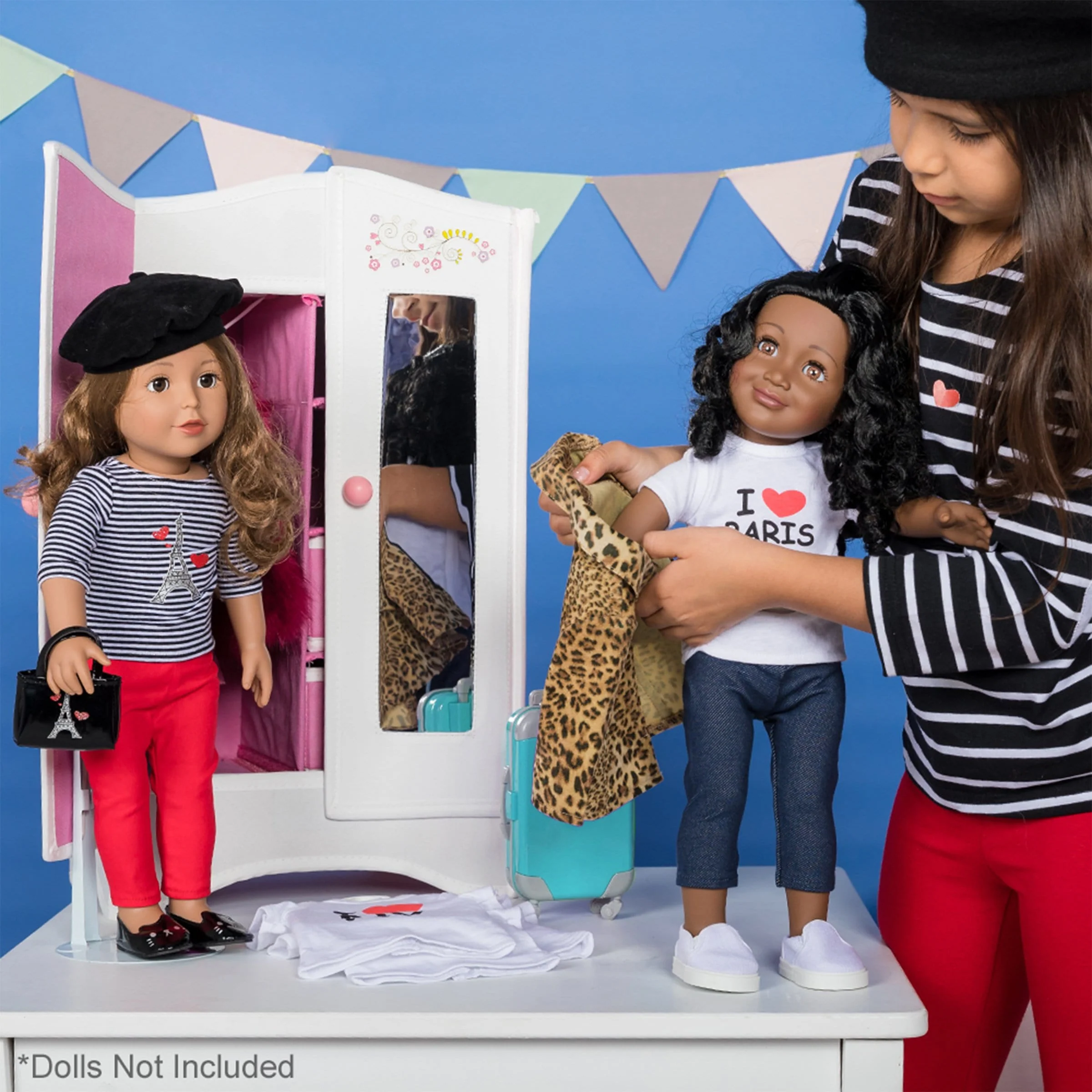 Amazing Girls 18 inch Doll Clothes - Jet-Set Luggage & Accessories Set (Amazon Exclusive) - Image 6