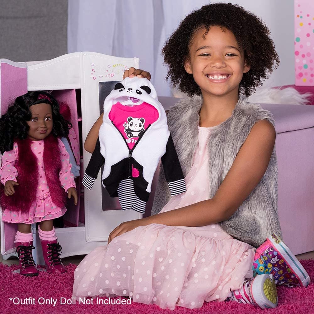 Amazing Girls 18 inch Doll Clothes - Panda Fun Outfit (Amazon Exclusive) - Image 2