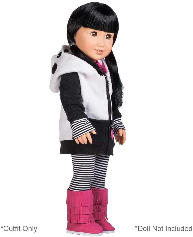 Amazing Girls 18 inch Doll Clothes - Panda Fun Outfit (Amazon Exclusive) - Image 3