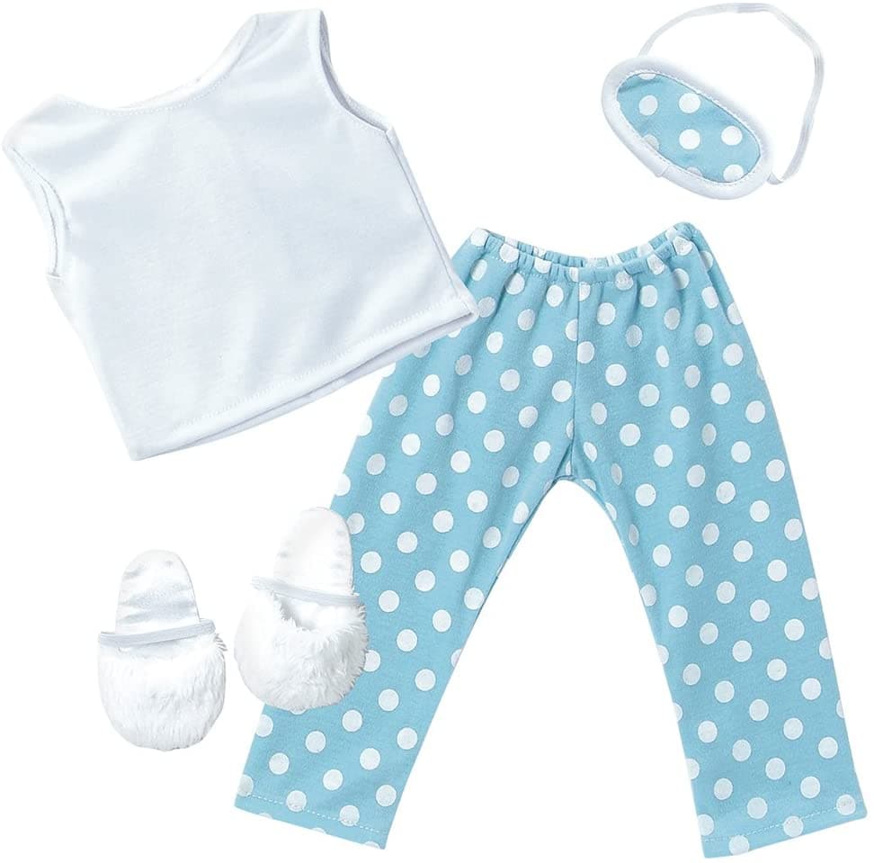 Amazing Girls 18 inch Doll Clothes - Slumber Party Pajamas Set (Amazon Exclusive)