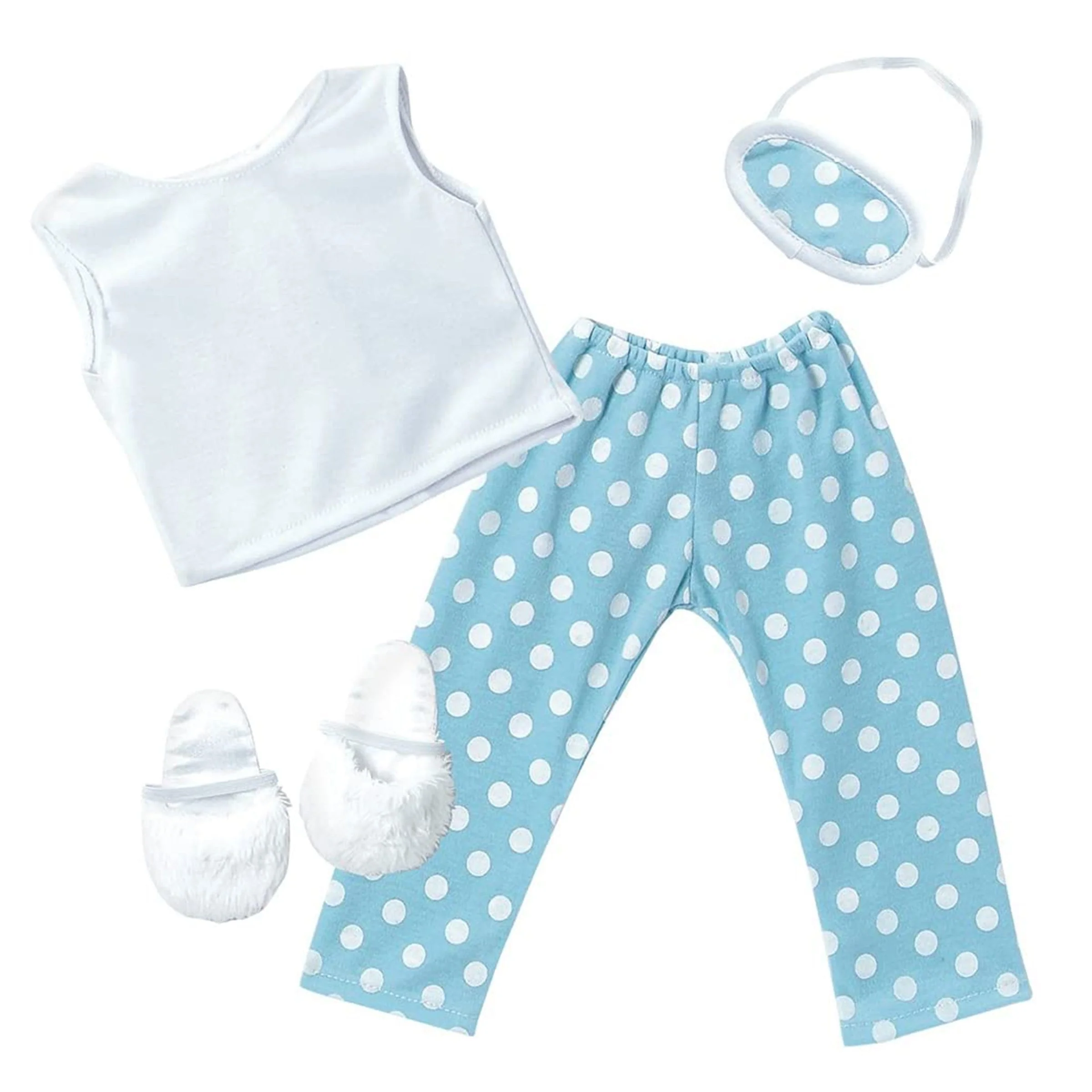 Amazing Girls 18 inch Doll Clothes - Slumber Party Pajamas Set (Amazon Exclusive) - Image 2