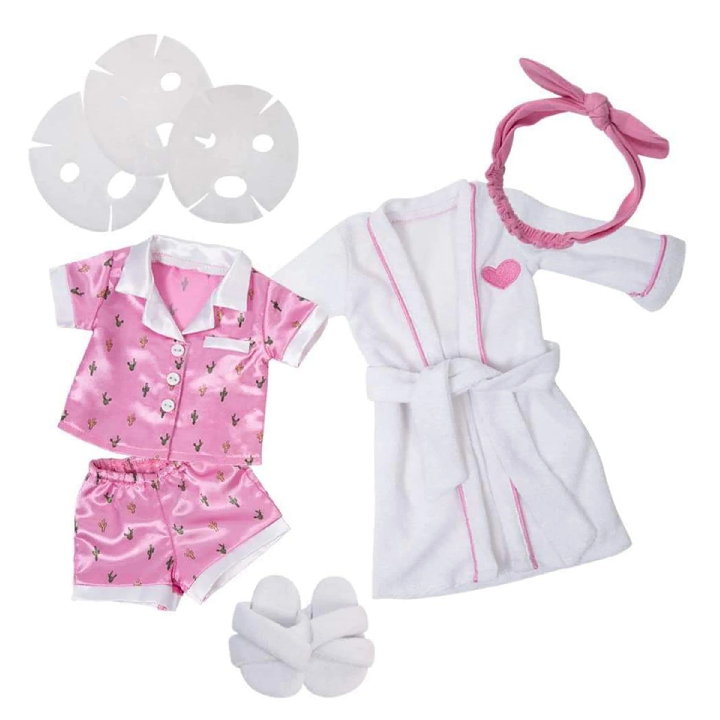 Amazing Girls 18 inch Doll Clothes - Spa Day Jammie Set Pajama - (Amazon Exclusive)