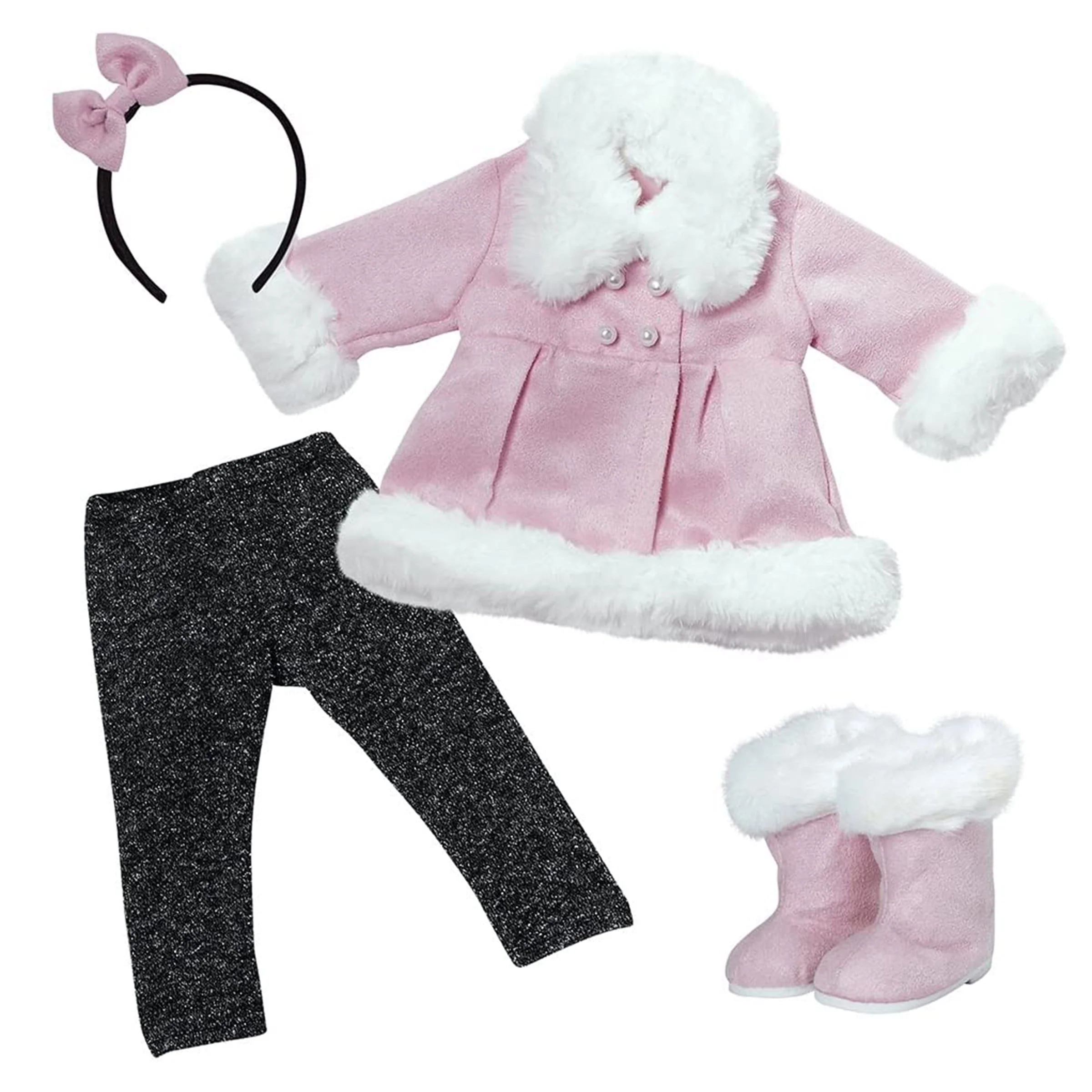 Amazing Girls 18 inch Doll Clothes - Stylish Snowy Winter Fashion (Amazon Exclusive)