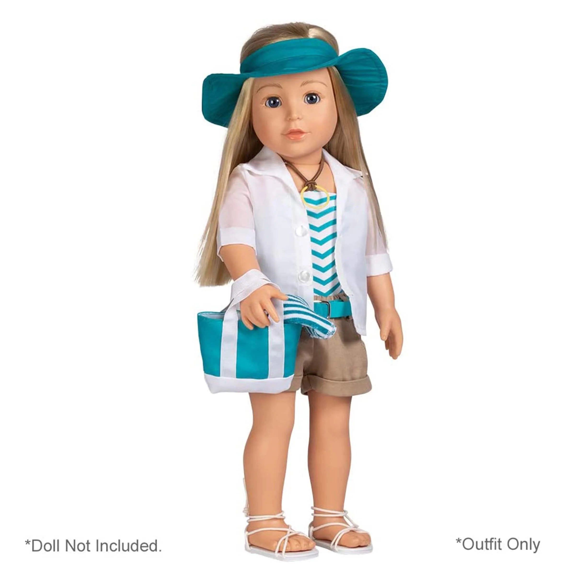 Amazing Girls 18 inch Doll Clothes - Summer Swim Outfit (Amazon Exclusive) - Image 4