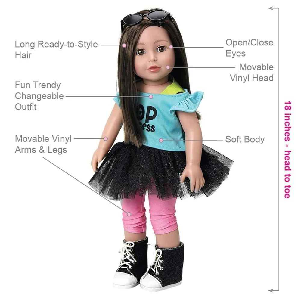 Amazing Girls 18 Inch Doll Emma (Amazon Exclusive) - Image 3