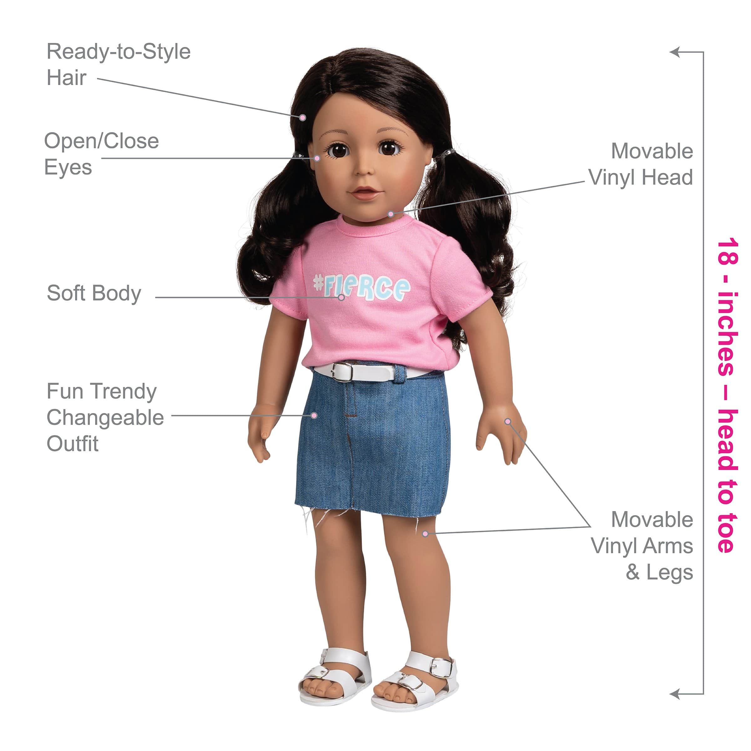 Amazing Girls 18 inch Doll Erica (Amazon Exclusive) - Image 3