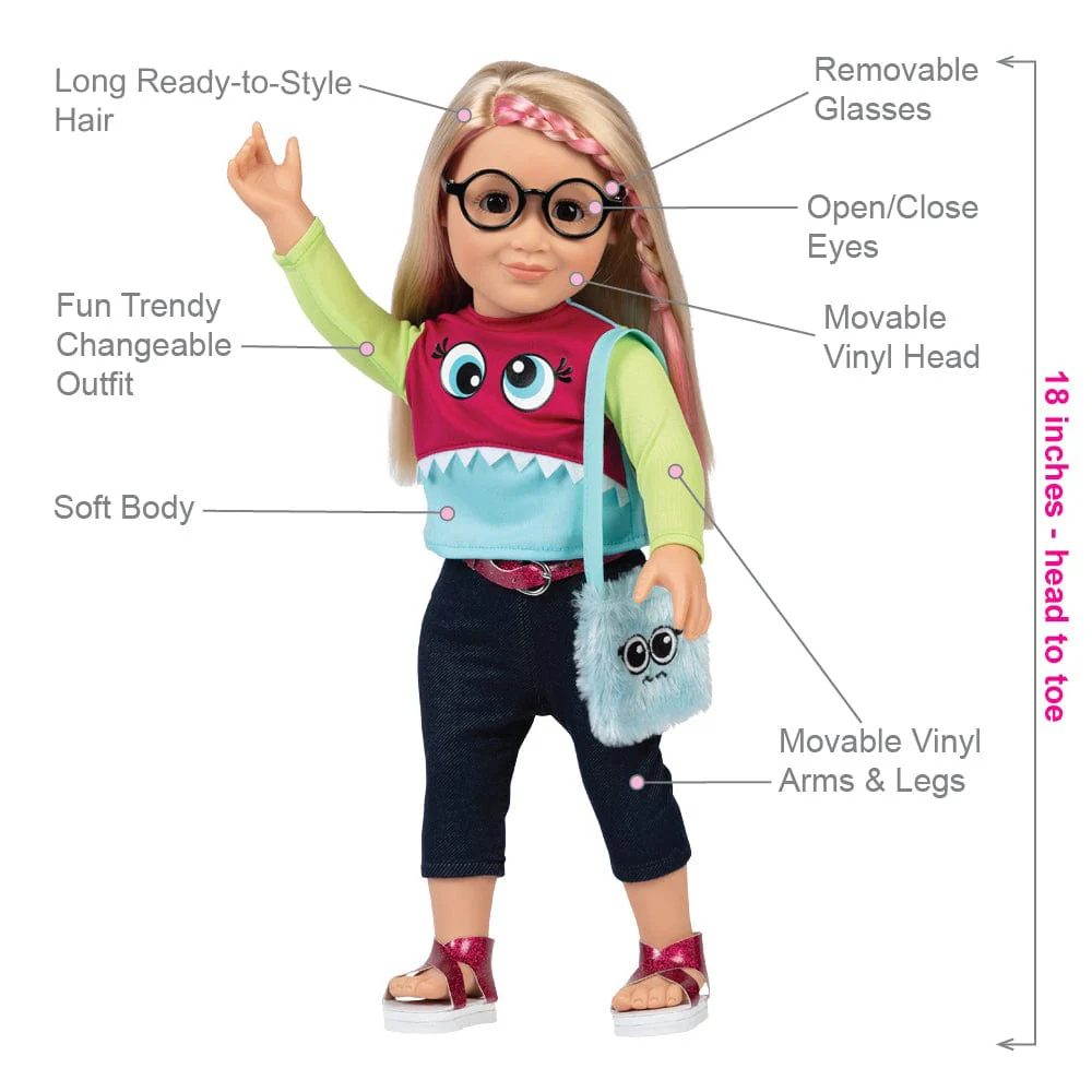 Amazing Girls 18 inch Doll Lucy - Image 4