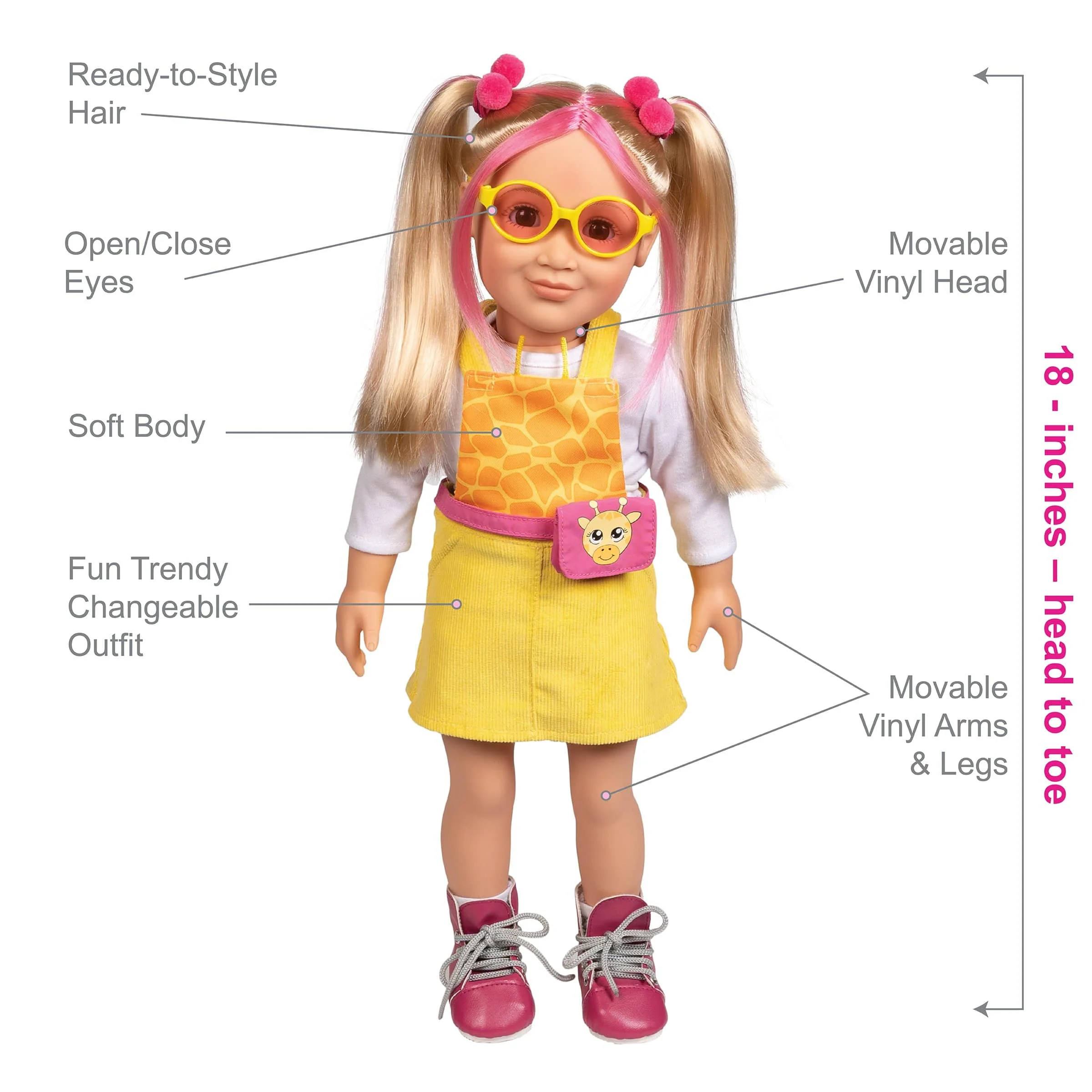 Amazing Girls 18 inch Doll Lucy (Amazon Exclusive) - Image 3