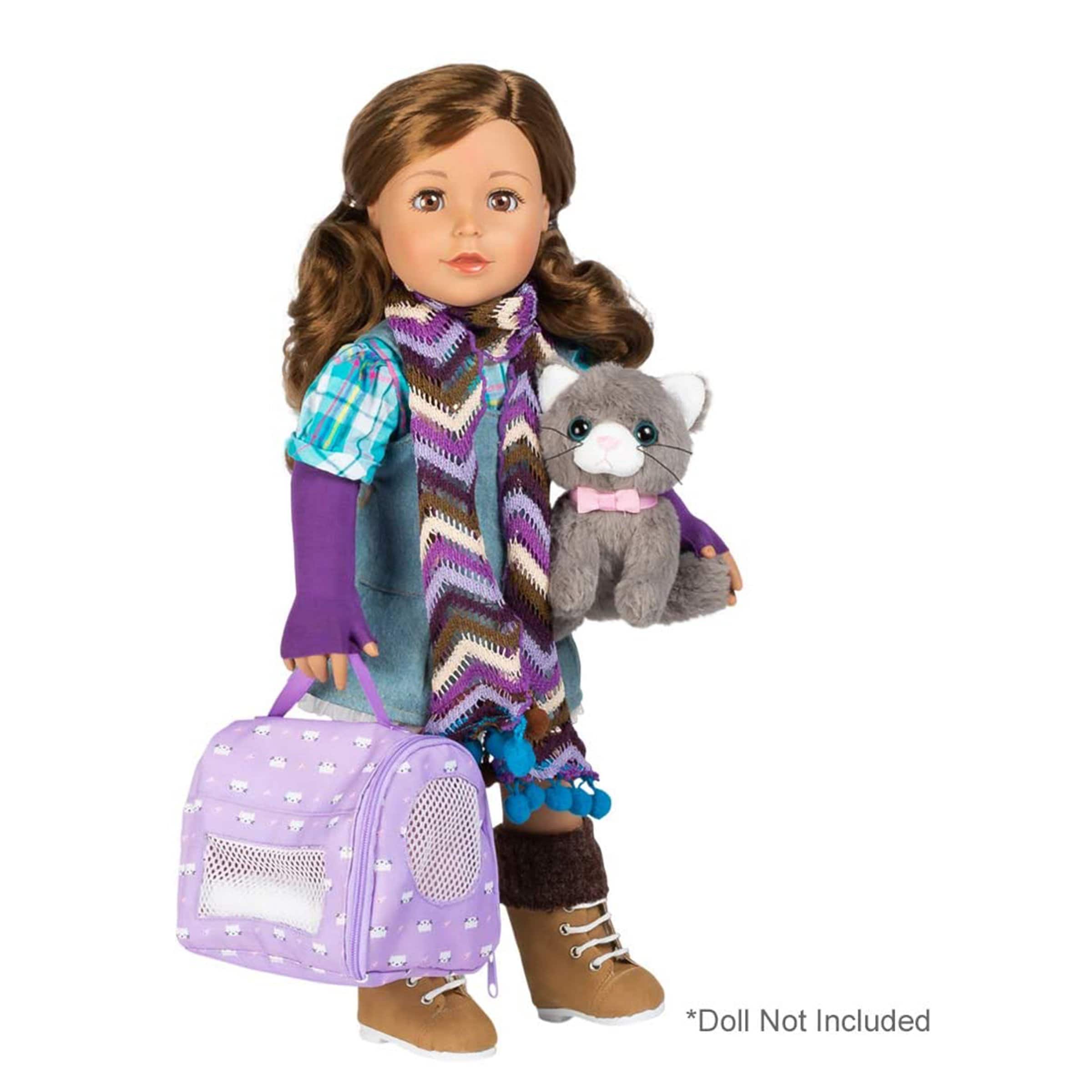 Amazing Girls 18 Inch Doll Pets Misty the Grey Kitty (Amazon Exclusive) - Image 4