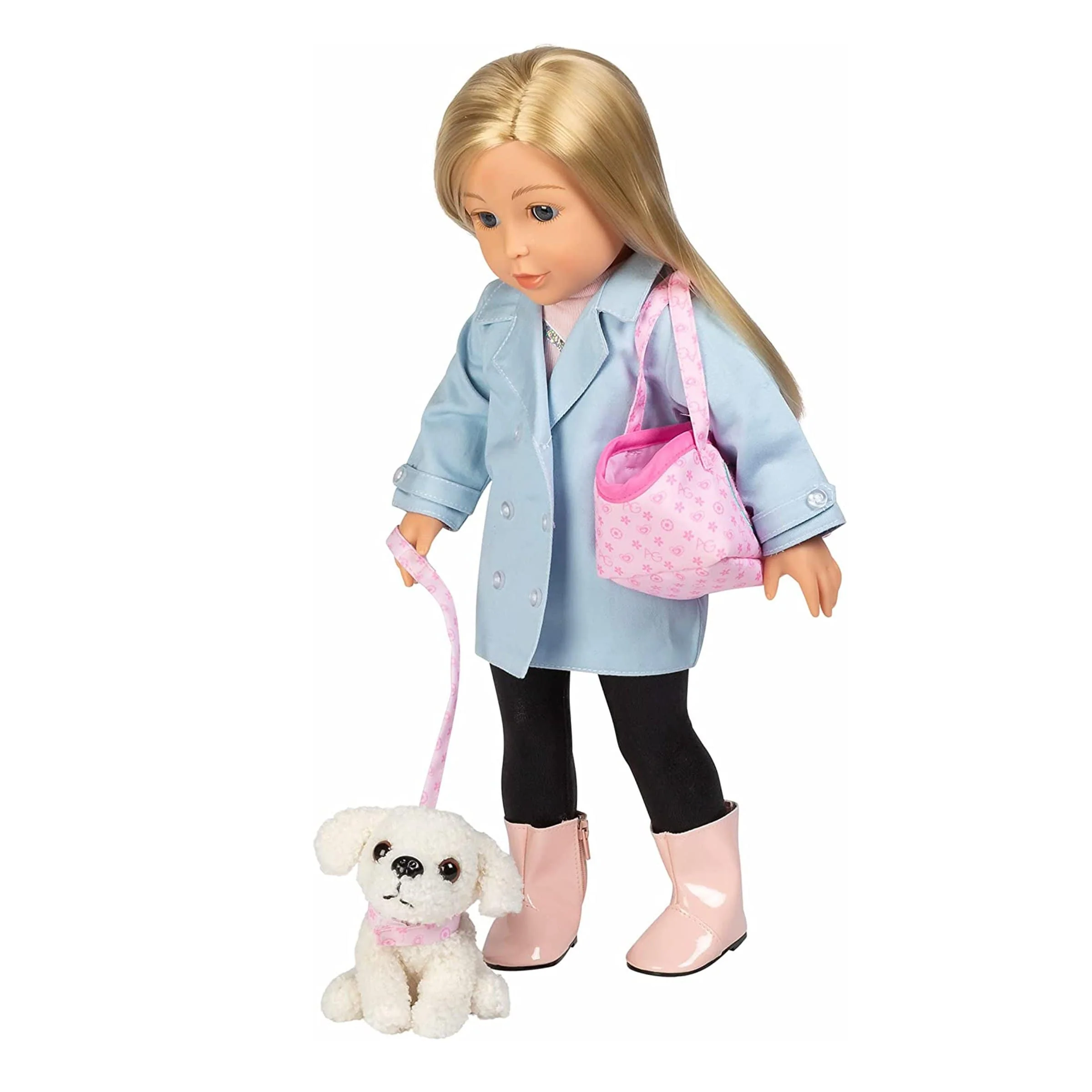 Amazing Girls 18 Inch Doll Pets Pixie the White Poodle (Amazon Exclusive) - Image 4