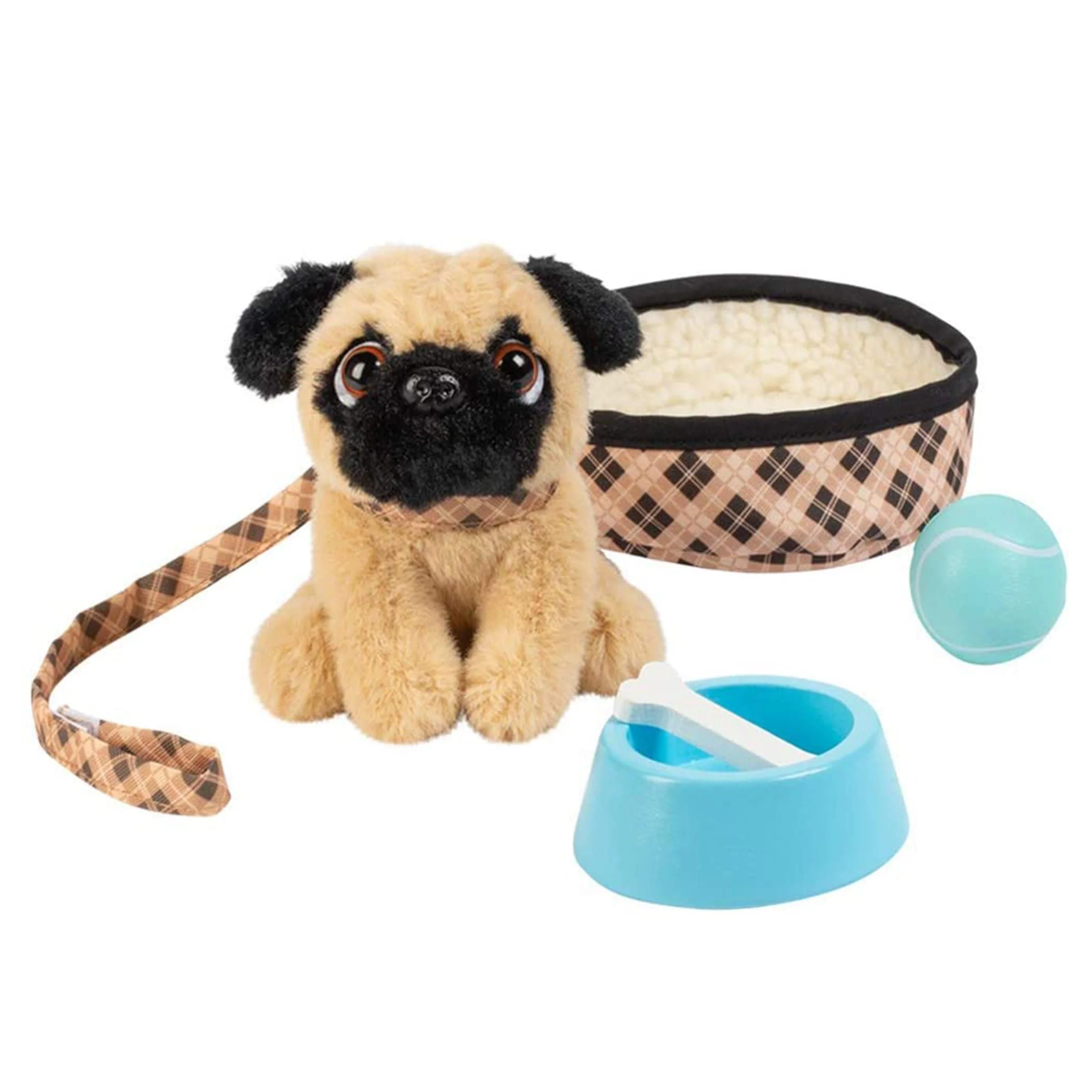 Amazing Girls 18 Inch Doll Pets Preston the Brown Pug (Amazon Exclusive)