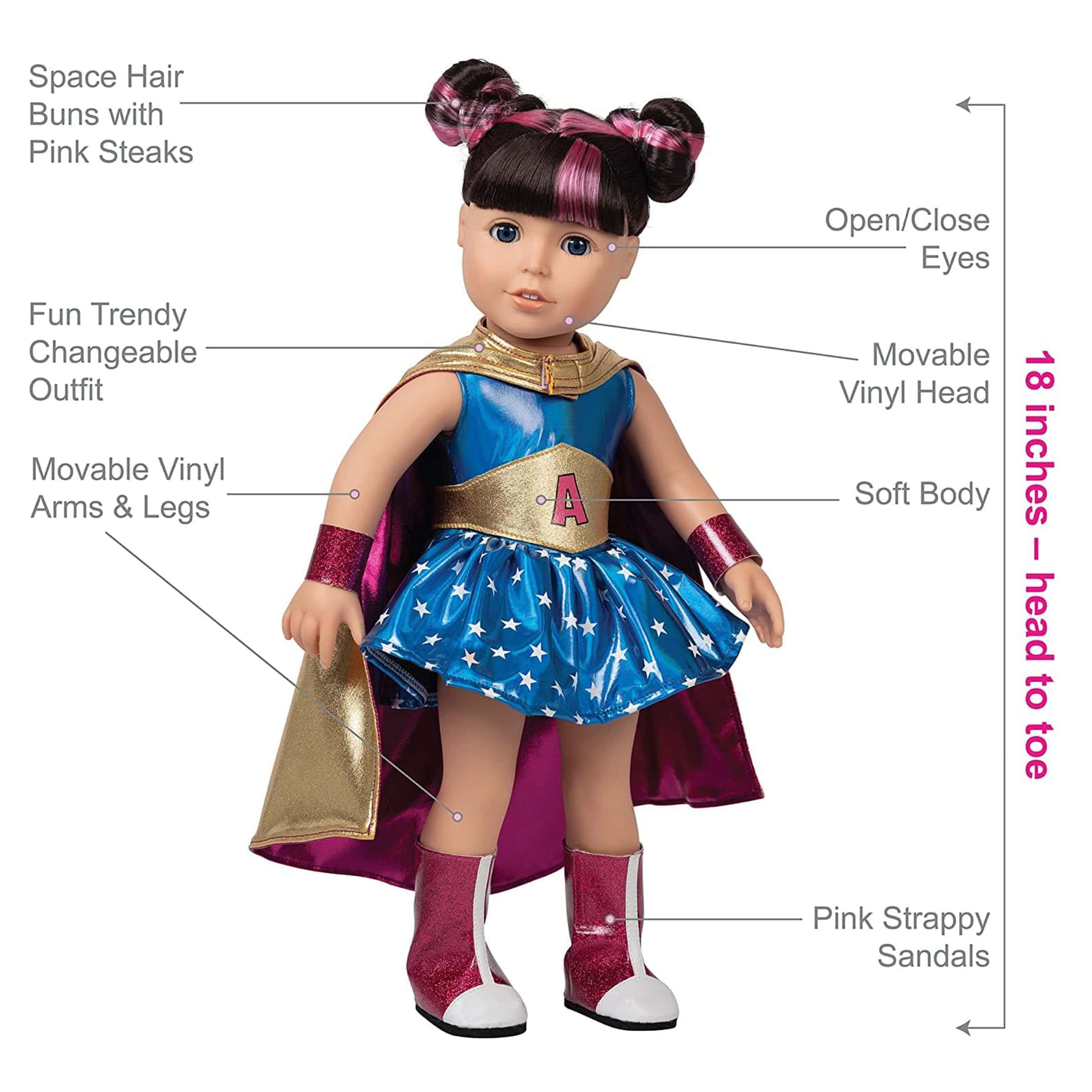 Amazing Girls 18 inch Doll Super Hero Astrid (Amazon Exclusive) - Image 3