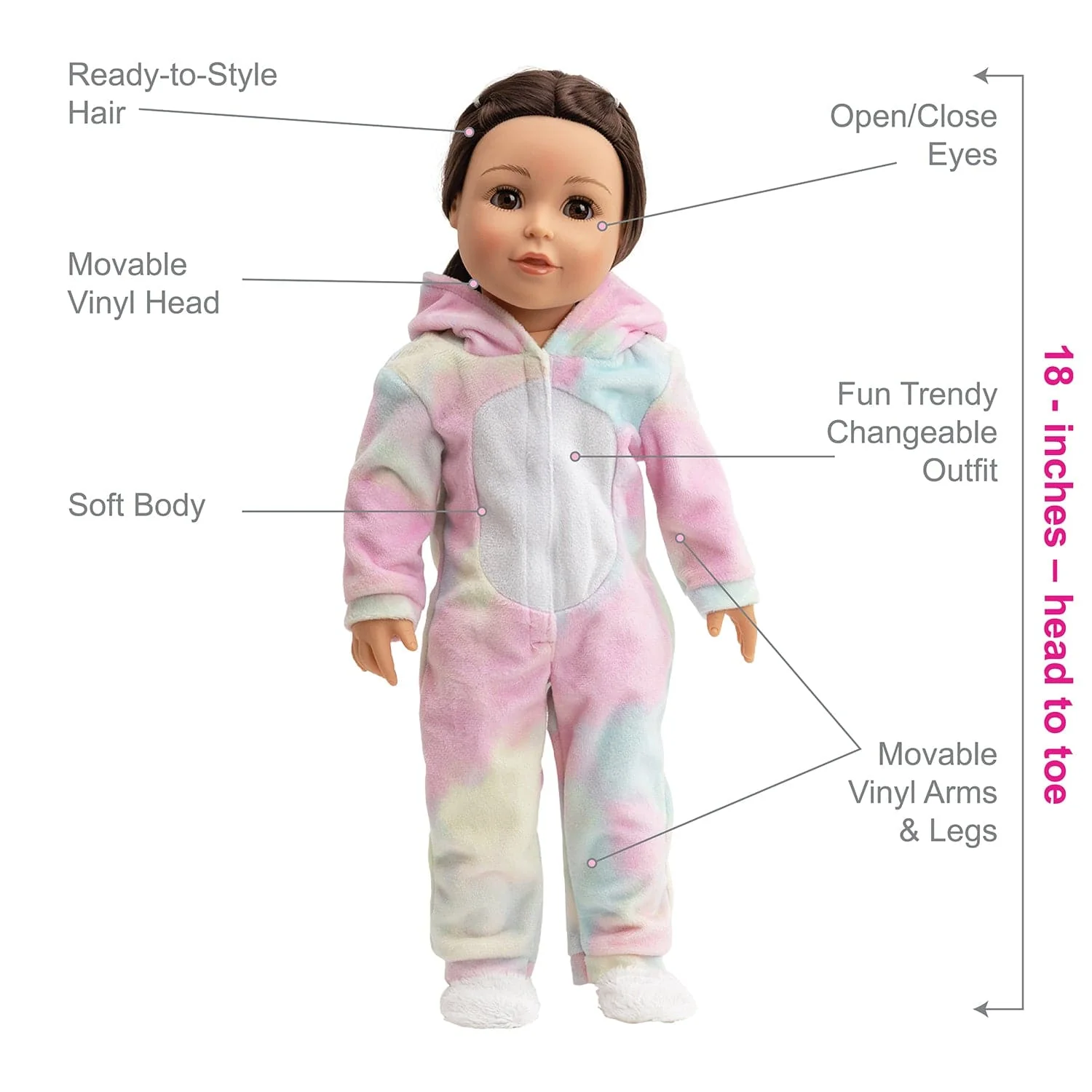 Amazing Girls Fashion “Unicorn Sparkles Onesie” - Image 8