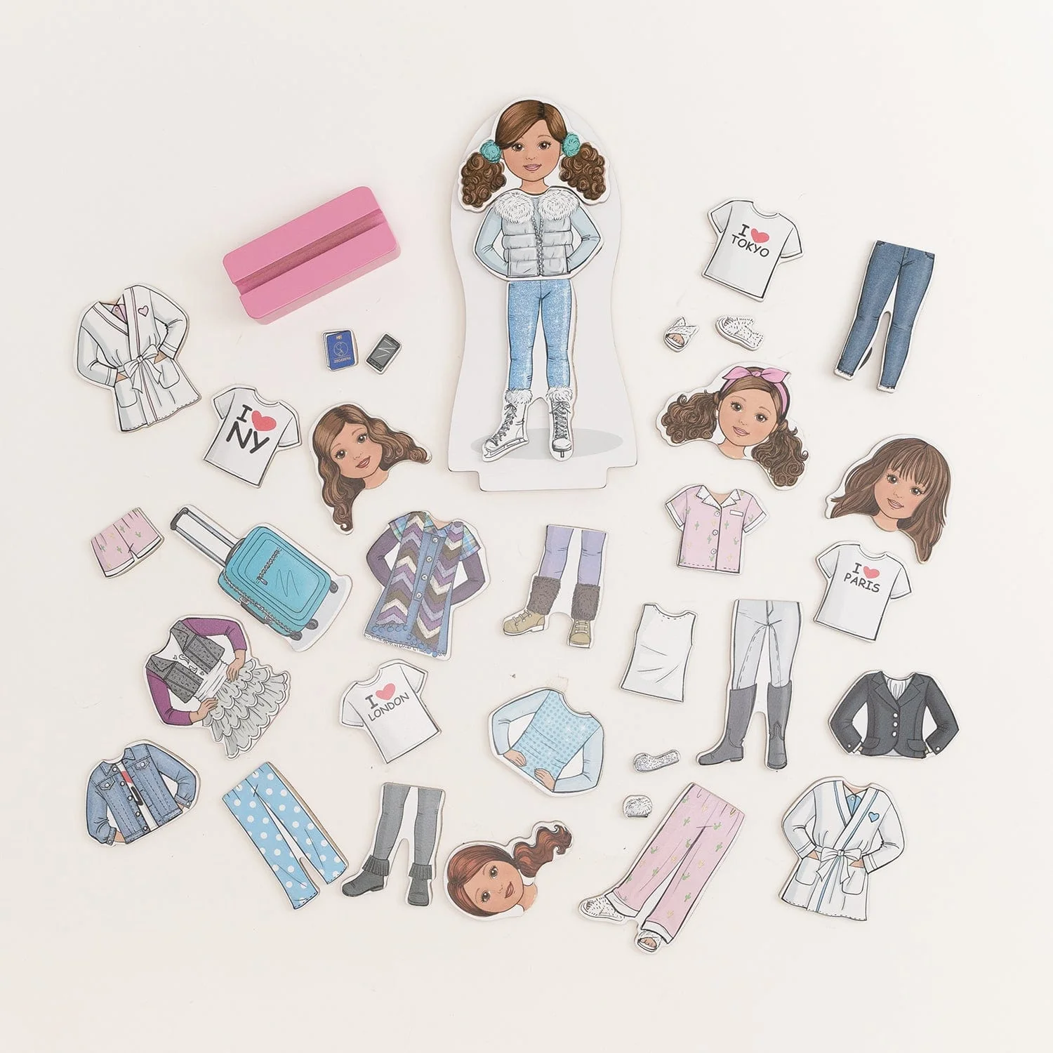 Amazing Girls Magnetic Playset - Image 2