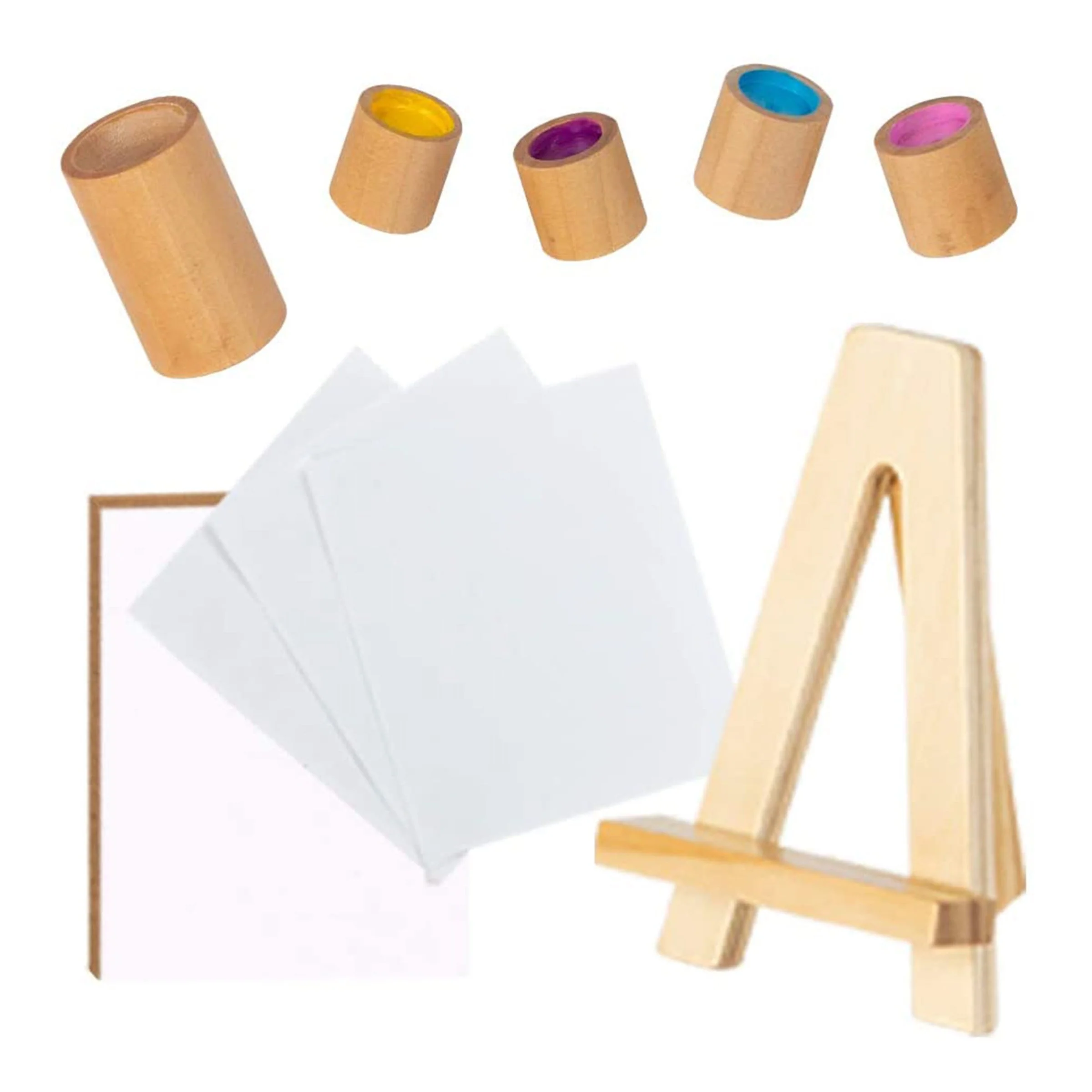 Amazing World 18 inch Doll Accessories Artist Studio Wooden Play Set – 16 Pieces (Amazon Exclusive) - Image 5
